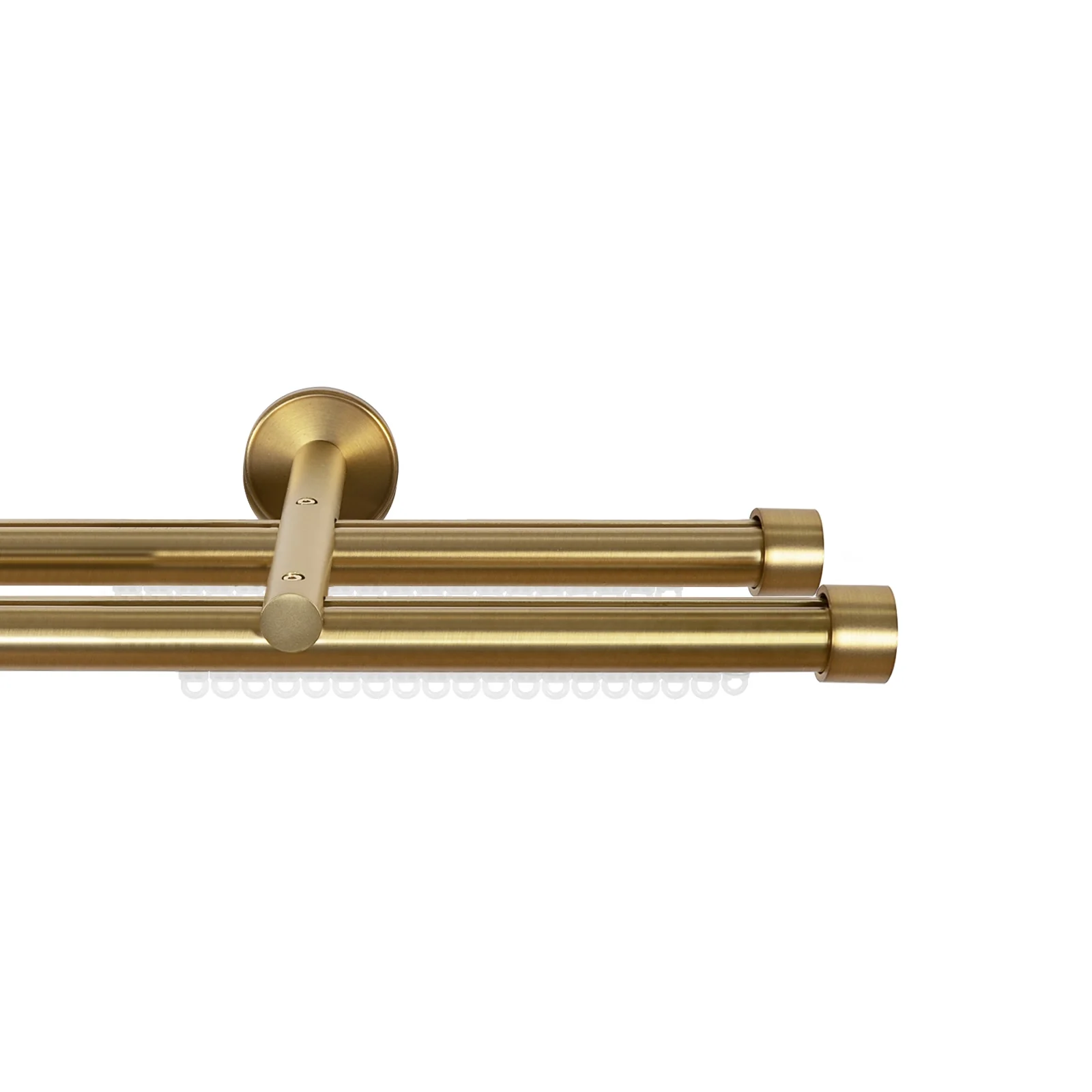Cato Double Decorative Traverse Curtain Rod - Image 4