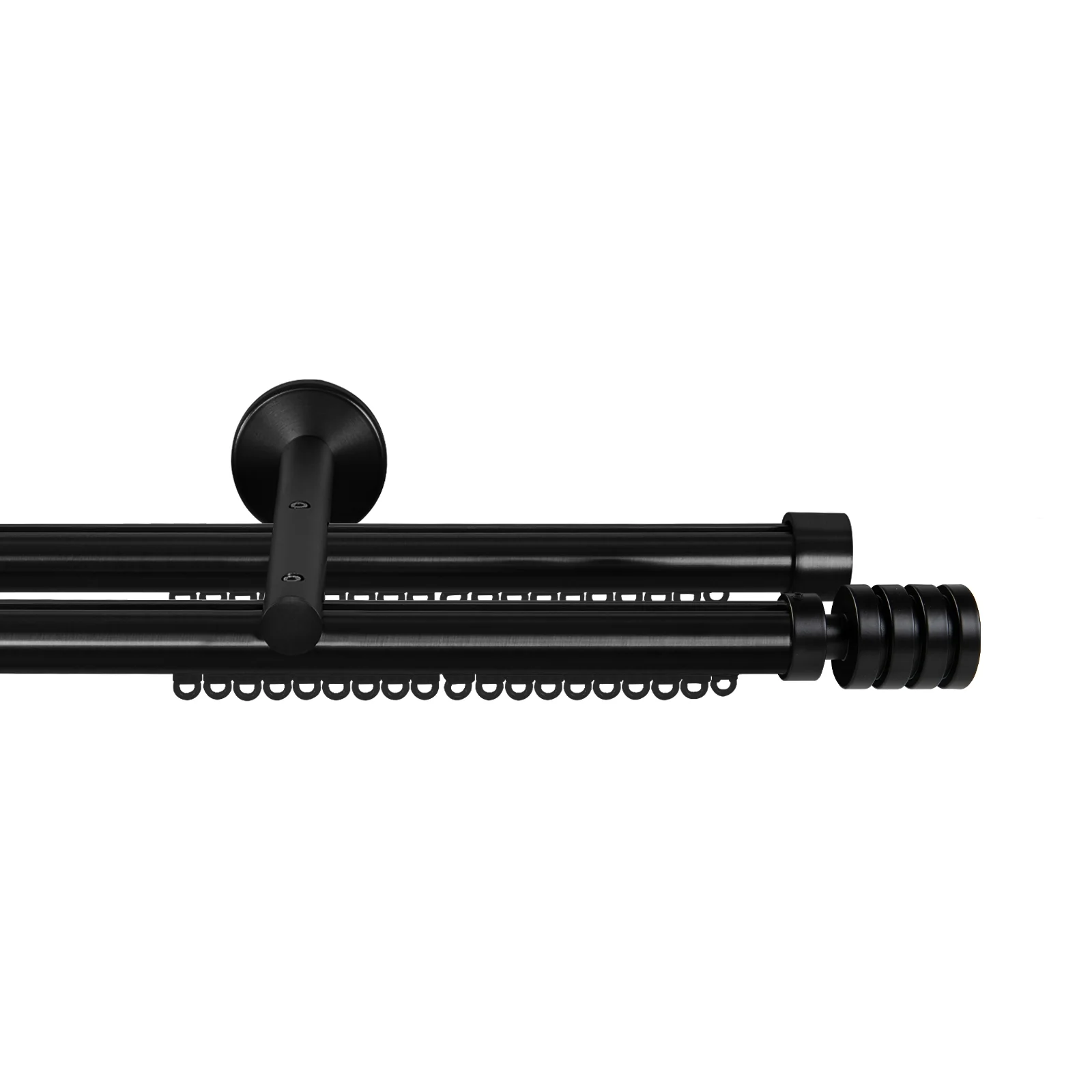 Cato Double Decorative Traverse Curtain Rod - Image 9
