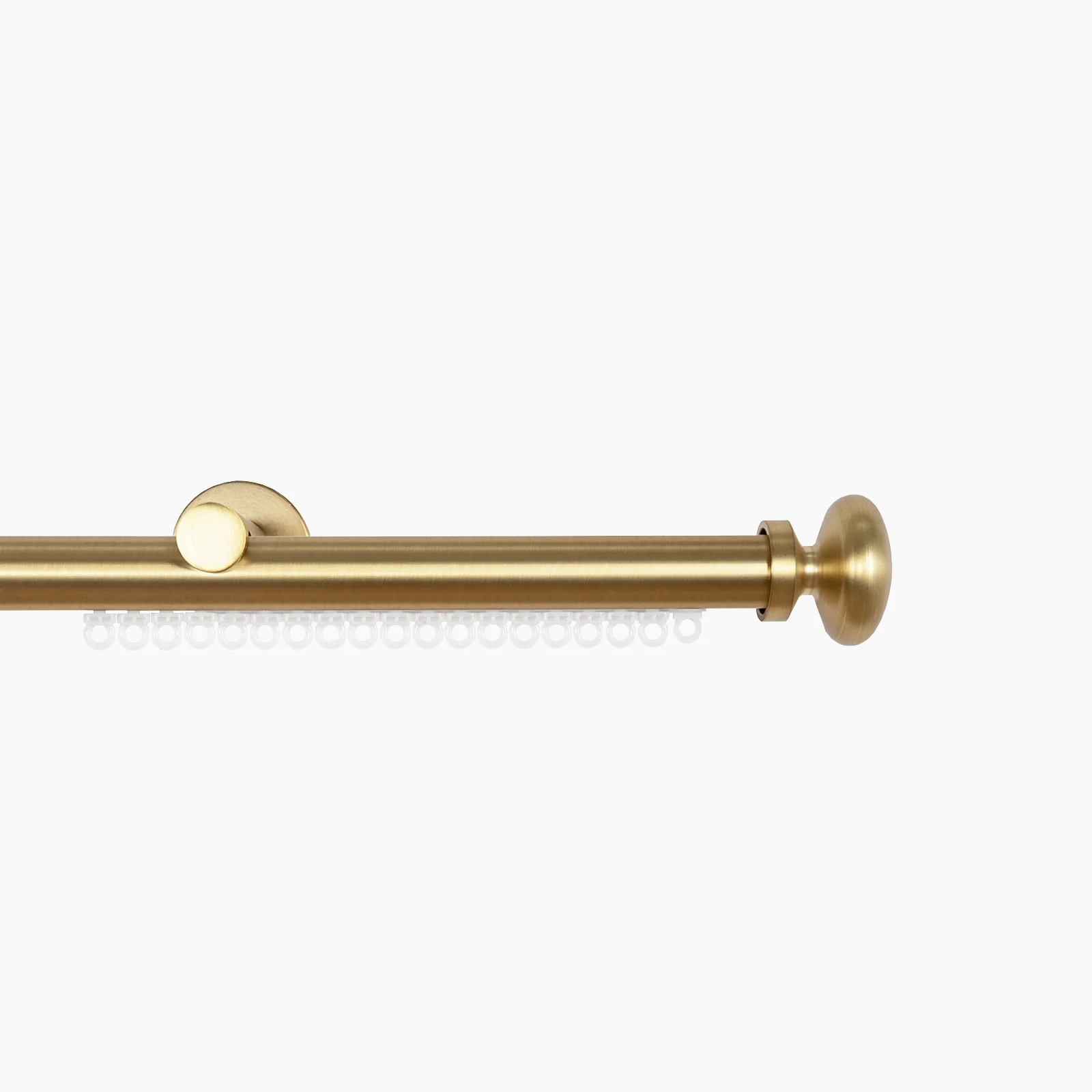 Cato Single Decorative Traverse Curtain Rod - Image 3