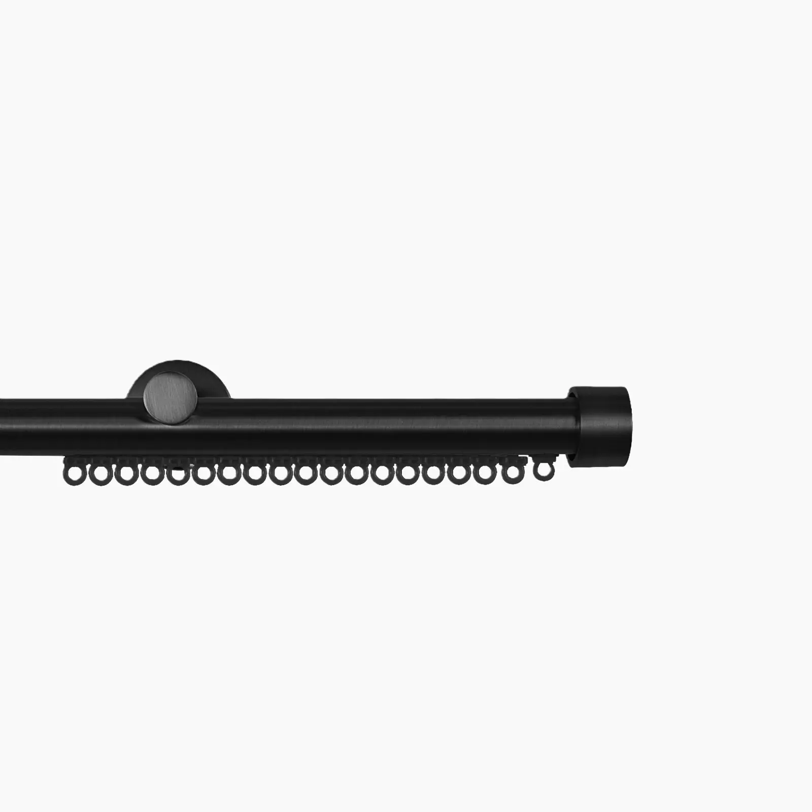 Cato Single Decorative Traverse Curtain Rod - Image 8