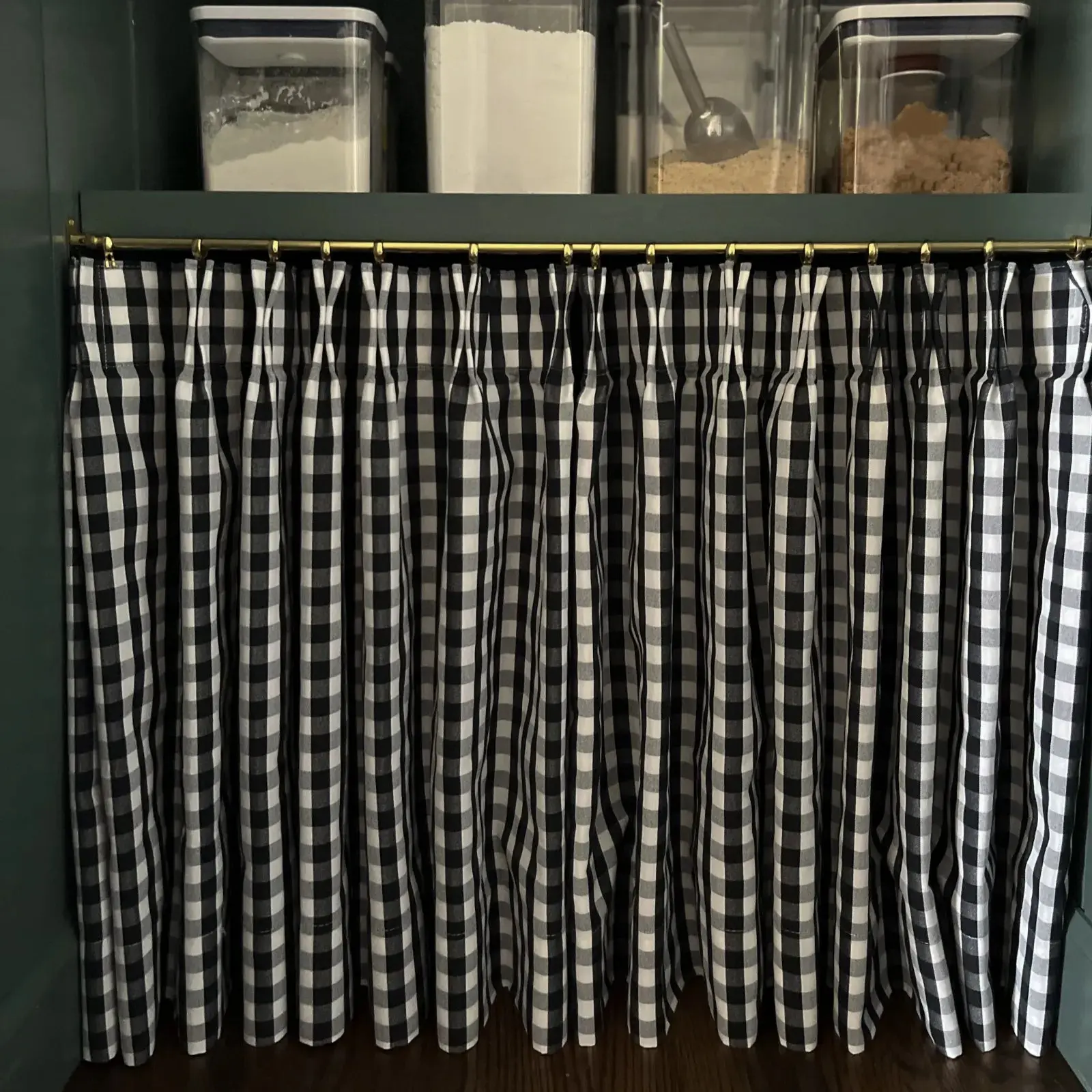 Celia Striped Plaid Cafe Curtain - Image 19
