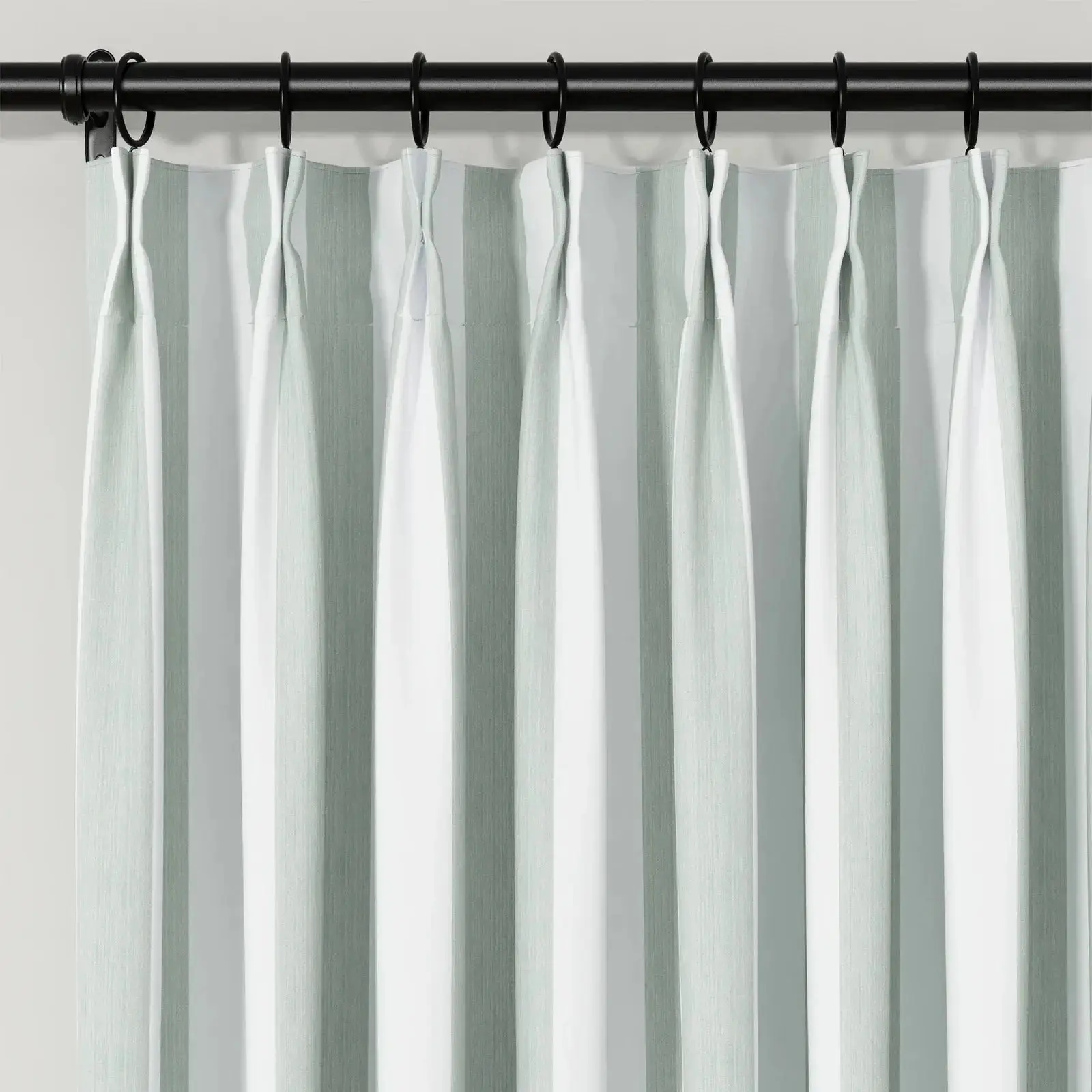 Celia Striped Plaid Cafe Curtain - Image 57