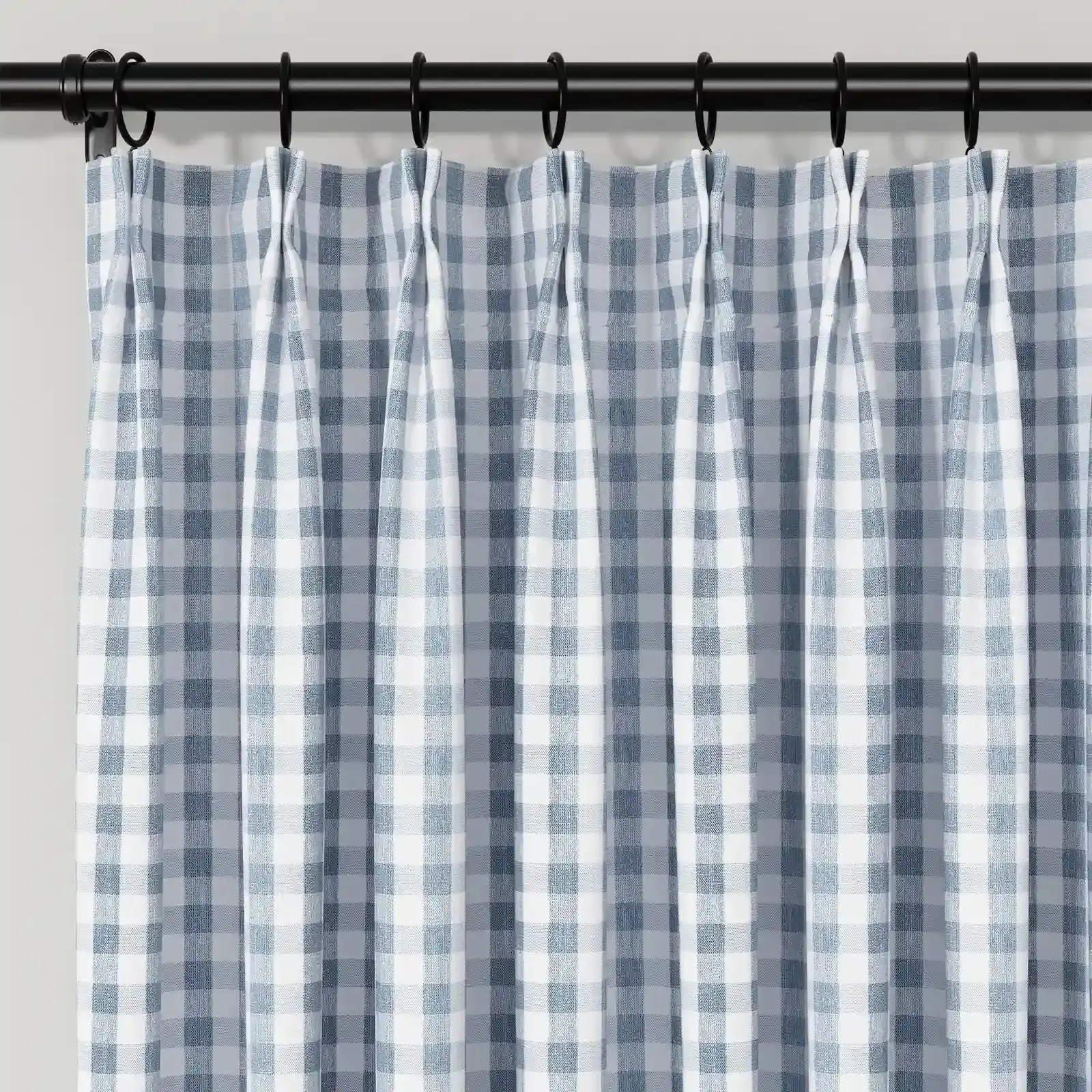 Celia Striped Plaid Curtain - Image 12