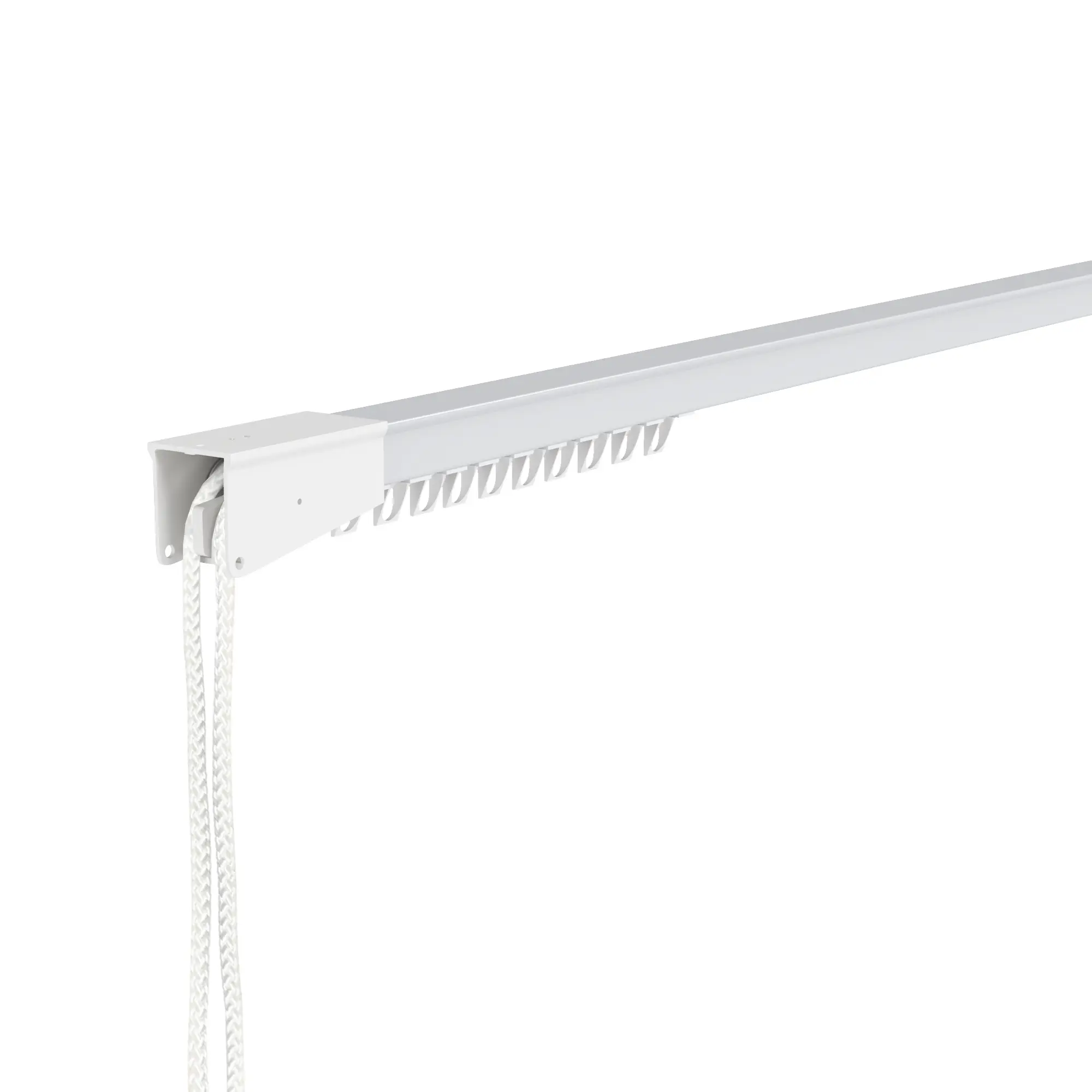 Custom Arch and Triangle Window Curtain & Track Solution - Image 9