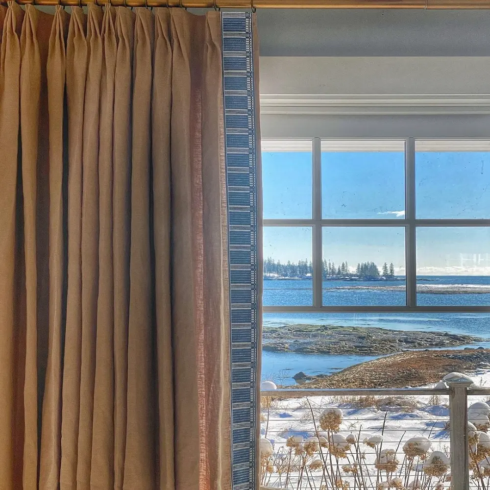 Custom Curtains with Trim Border(Sold per Pair) - Image 19