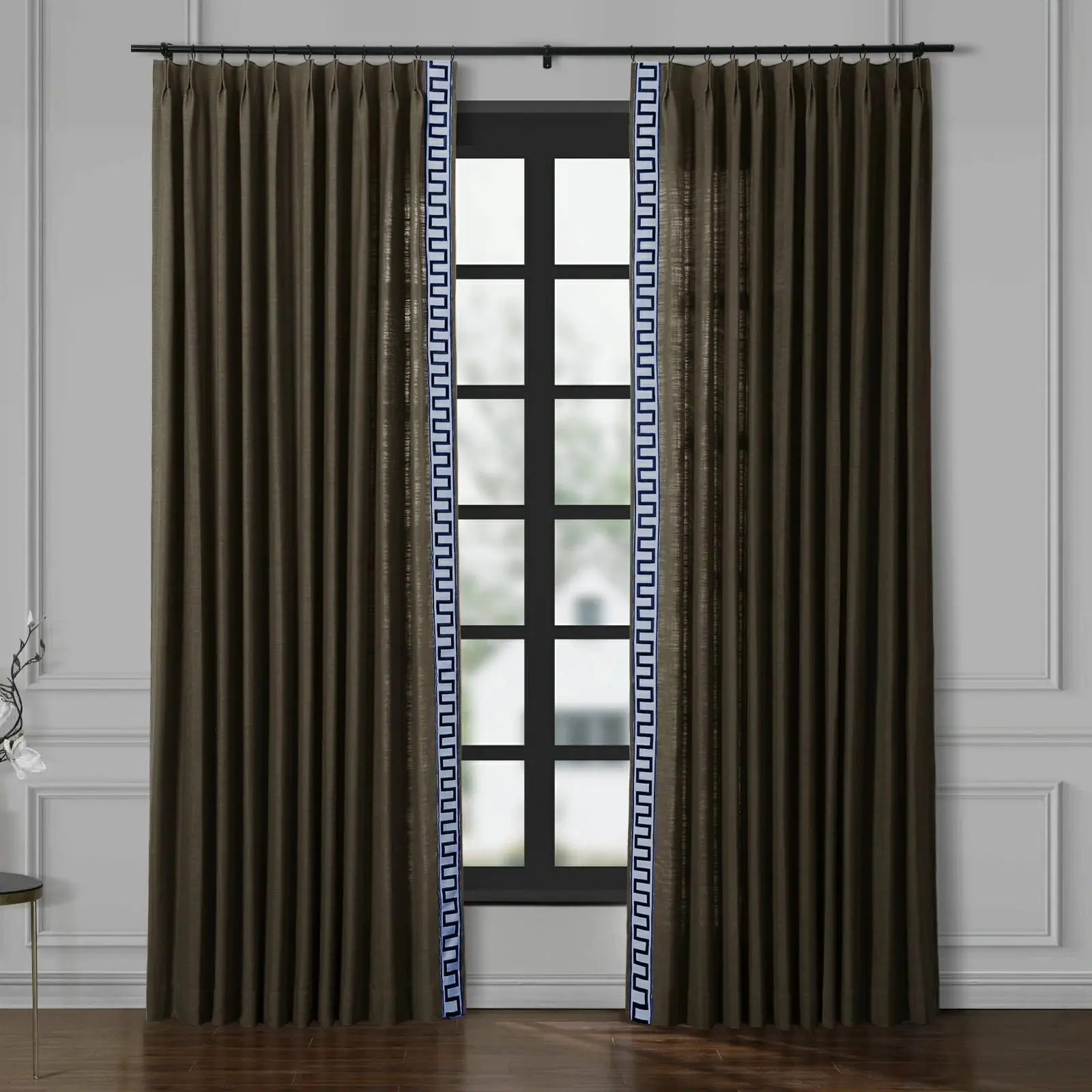Custom Curtains with Trim Border(Sold per Pair) - Image 39