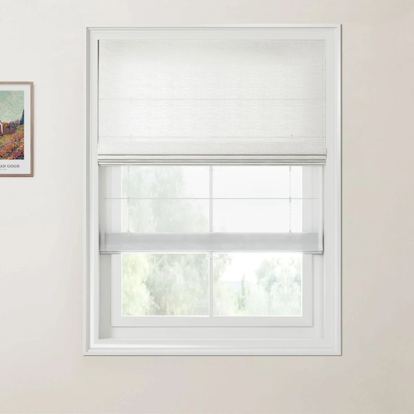 Custom Day Night Roman Shade Cordless - Image 20