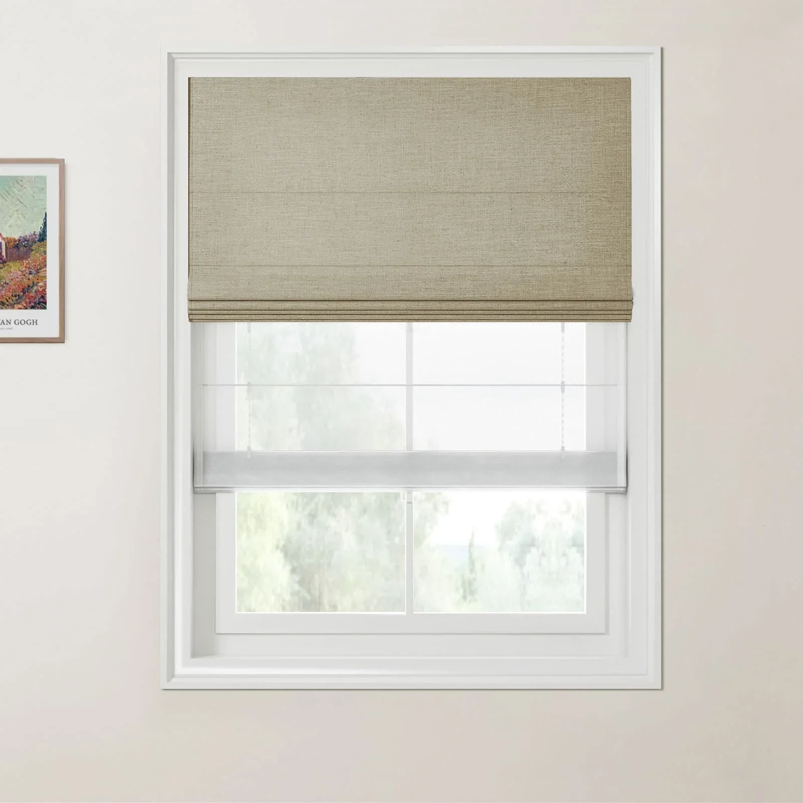 Custom Day Night Roman Shade Cordless - Image 23