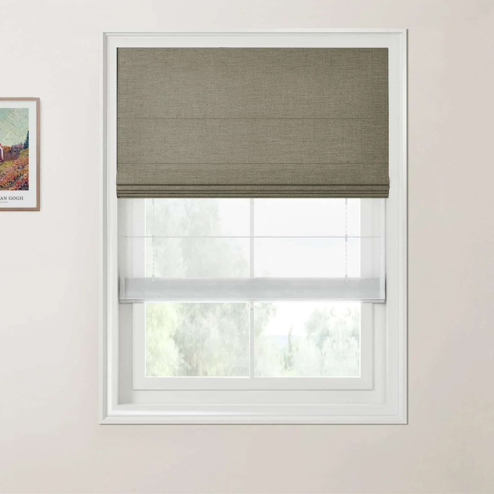 Custom Day Night Roman Shade Cordless - Image 30