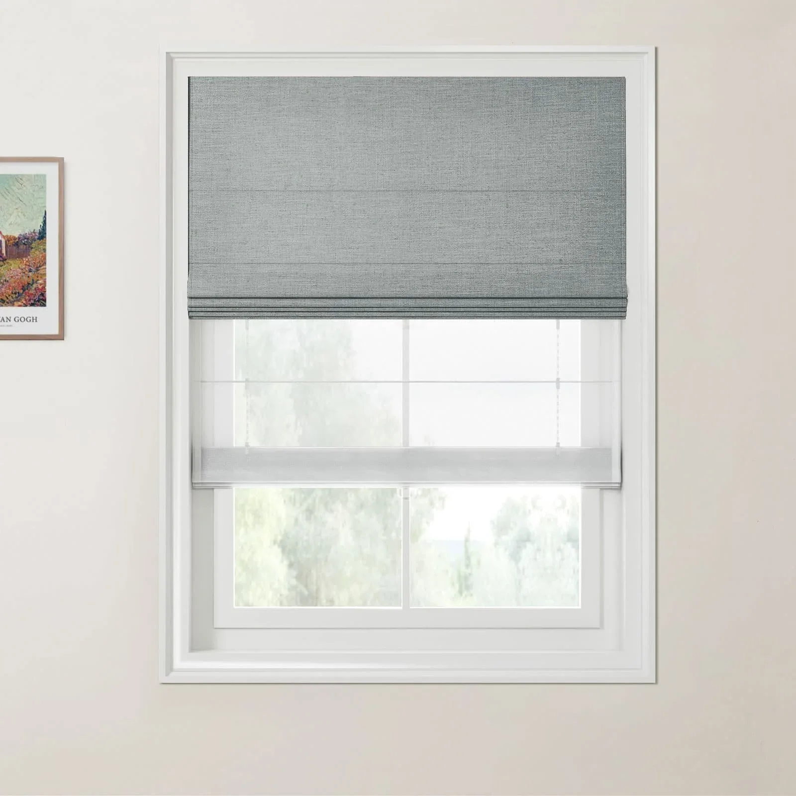 Custom Day Night Roman Shade Cordless - Image 33