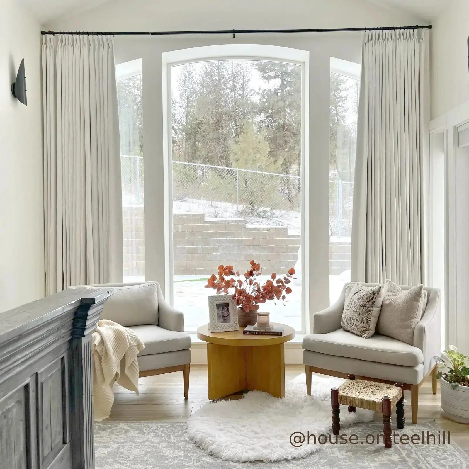 Custom Pinch Pleated Curtains