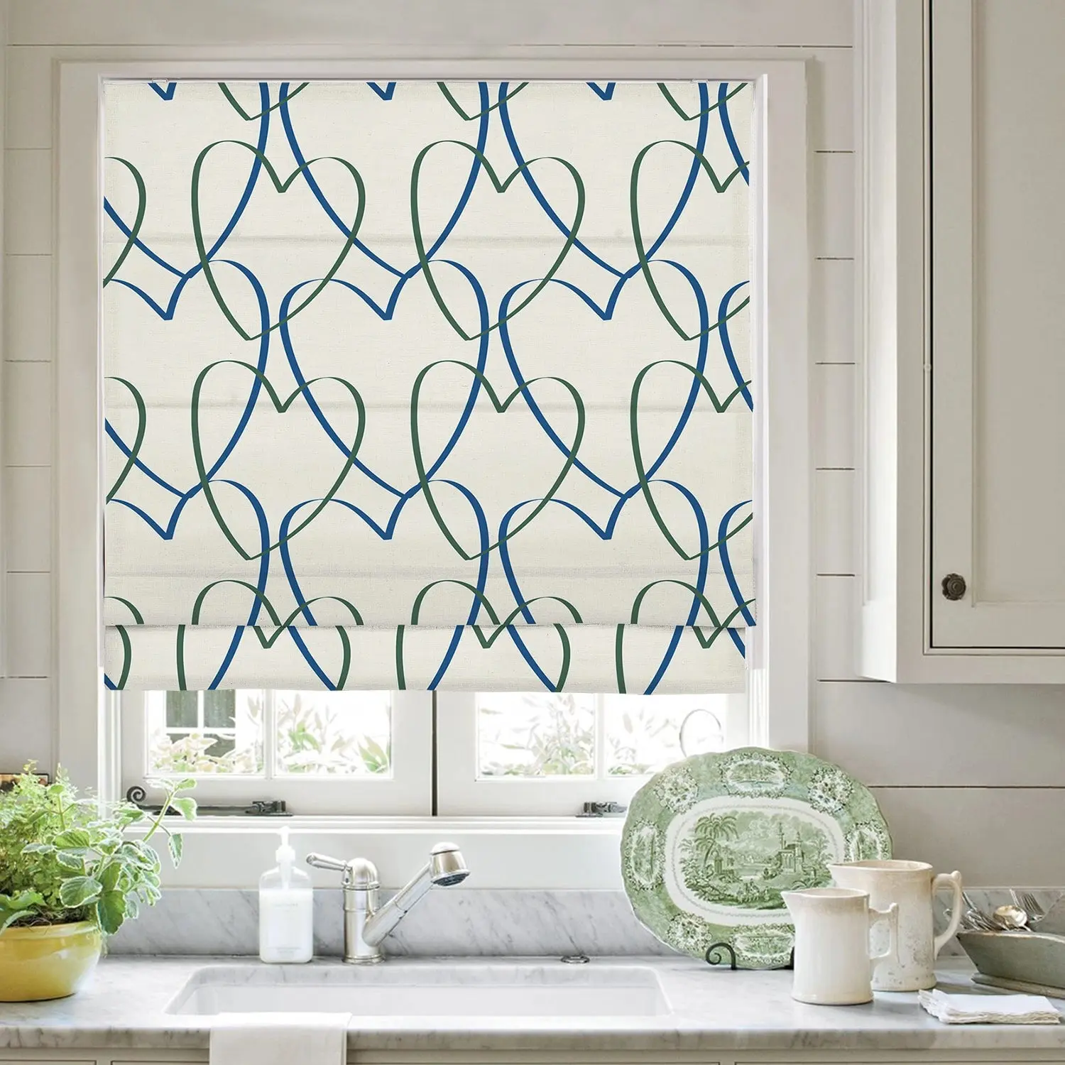 Custom Printed Roman Shade Cord Lift - Image 5