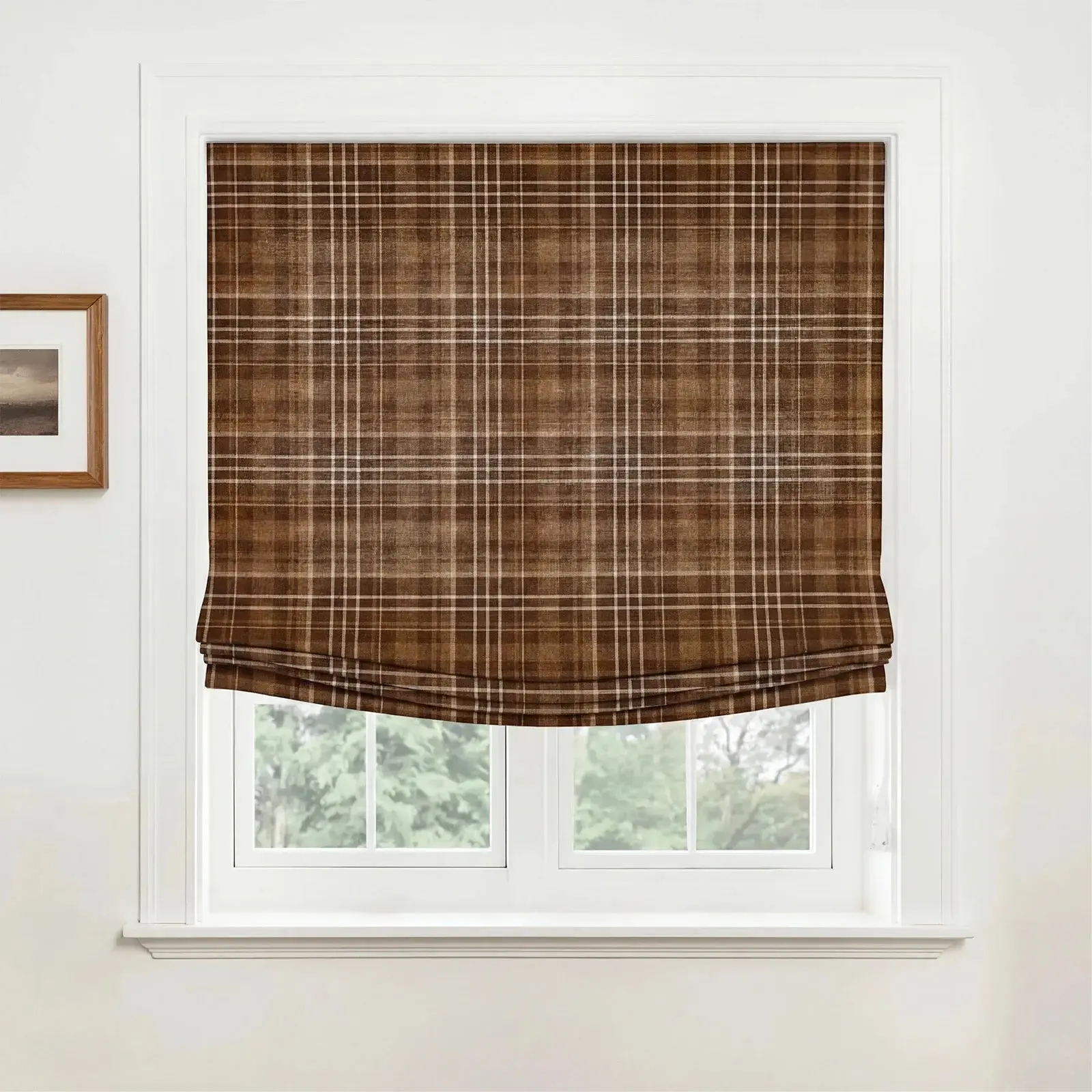 Custom Relaxed Roman Shades Cord Lift - Image 147