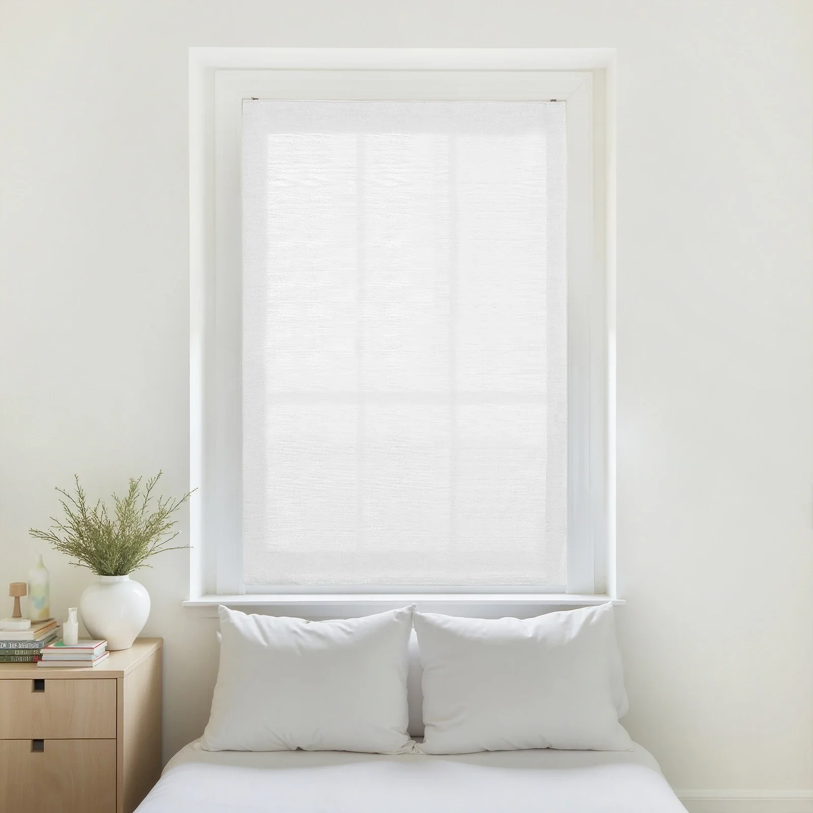 Custom Relaxed Roman Shades Cord Lift - Image 89