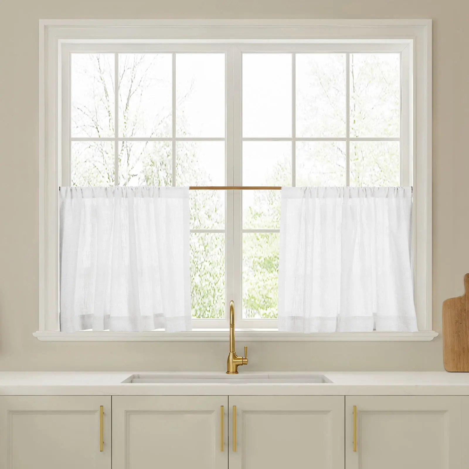 Custom Rod Pocket Cafe Curtains - Image 8