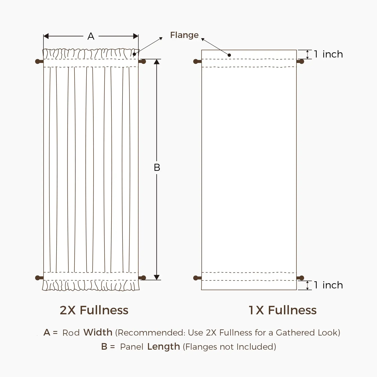 Custom Rod Pocket French Door Curtain - Image 5
