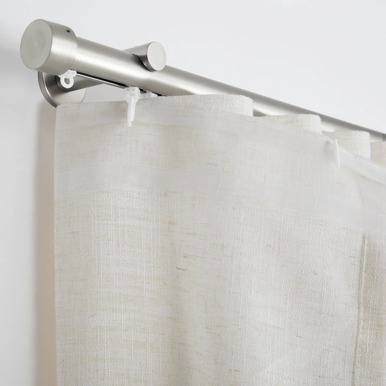 Custom Wave Curtain with Track - Image 2