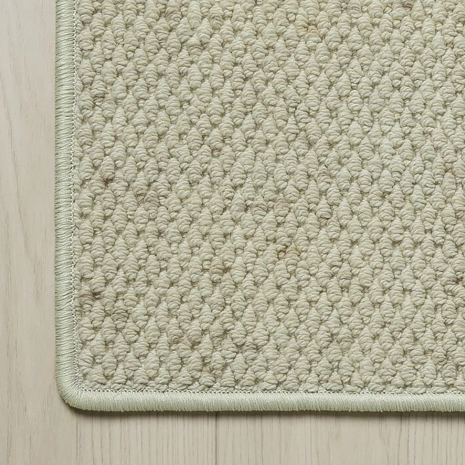Della Natural Patterned Wool Rug - Image 17