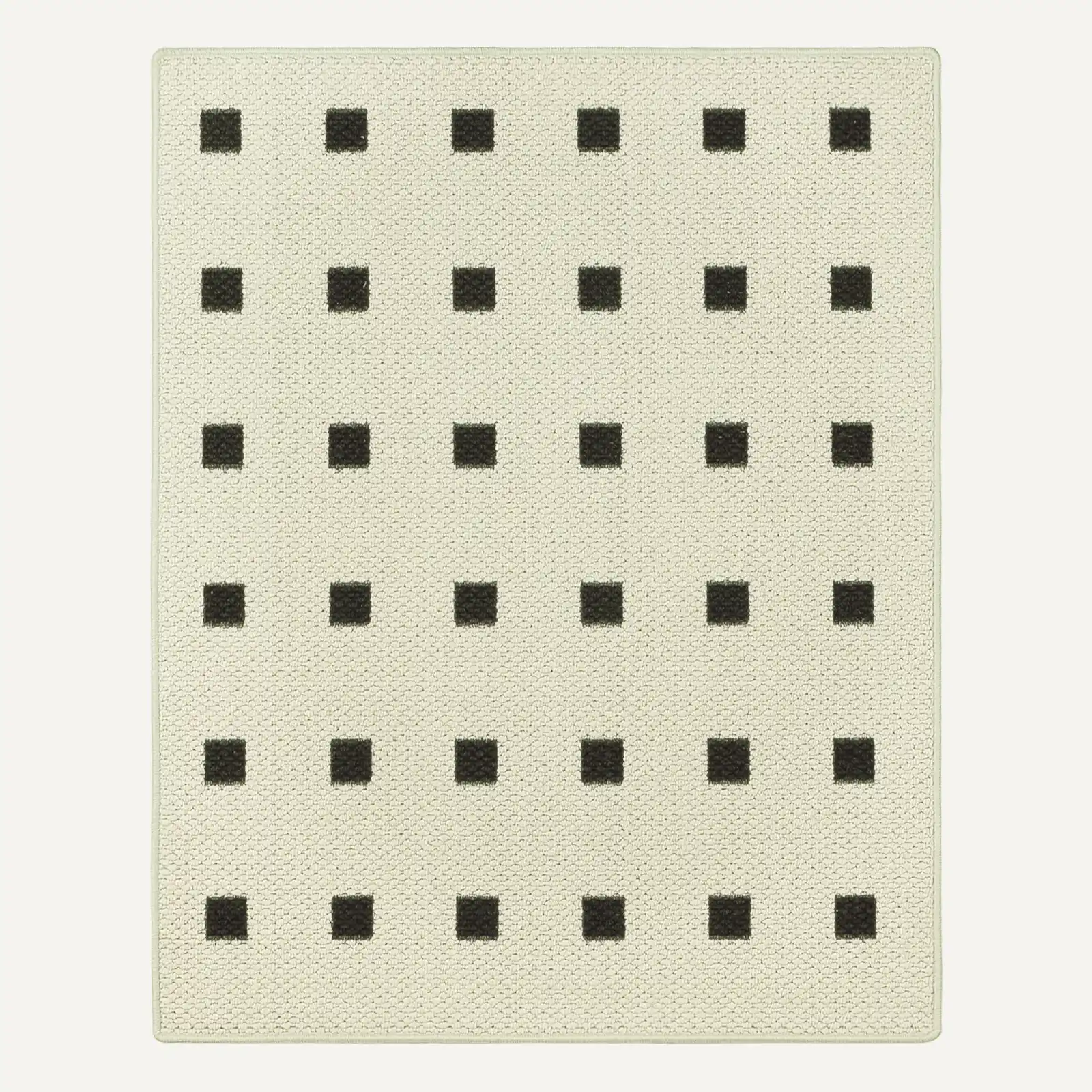 Della Natural Patterned Wool Rug - Image 4