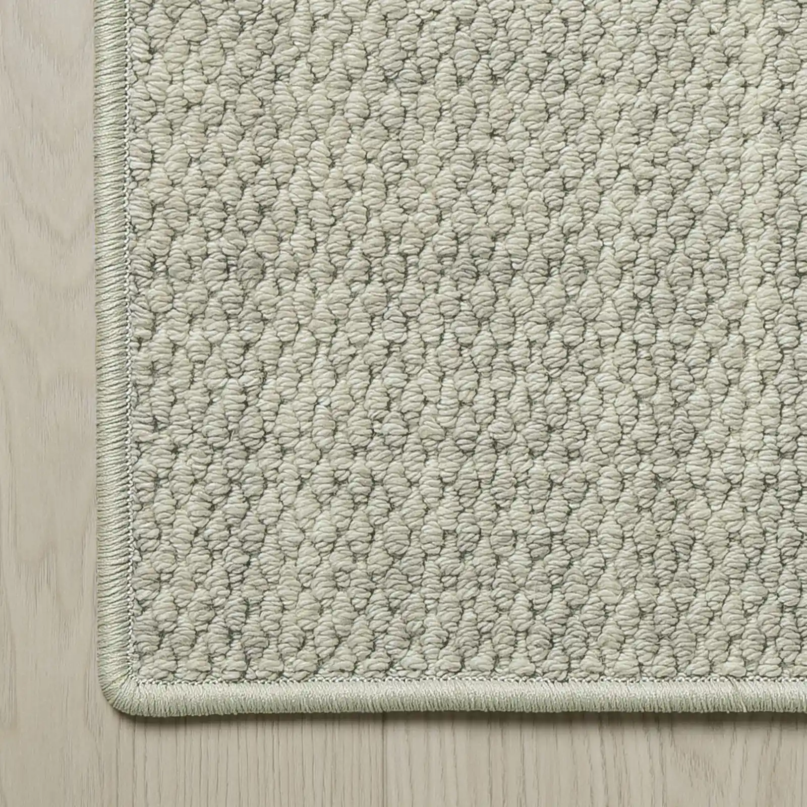 Della Natural Patterned Wool Rug - Image 9