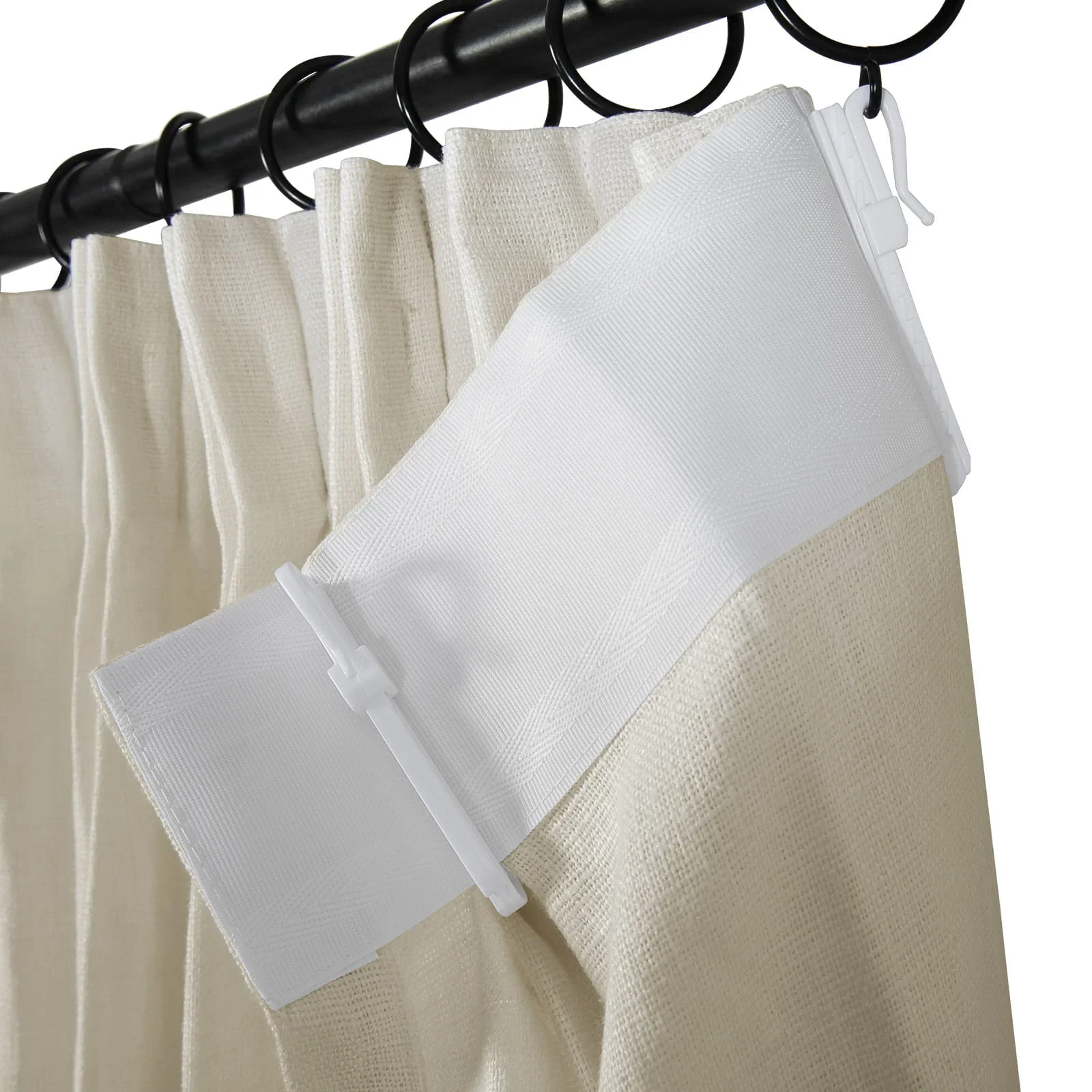 Erin Elegant 100% Linen Curtain Pleated - Image 16