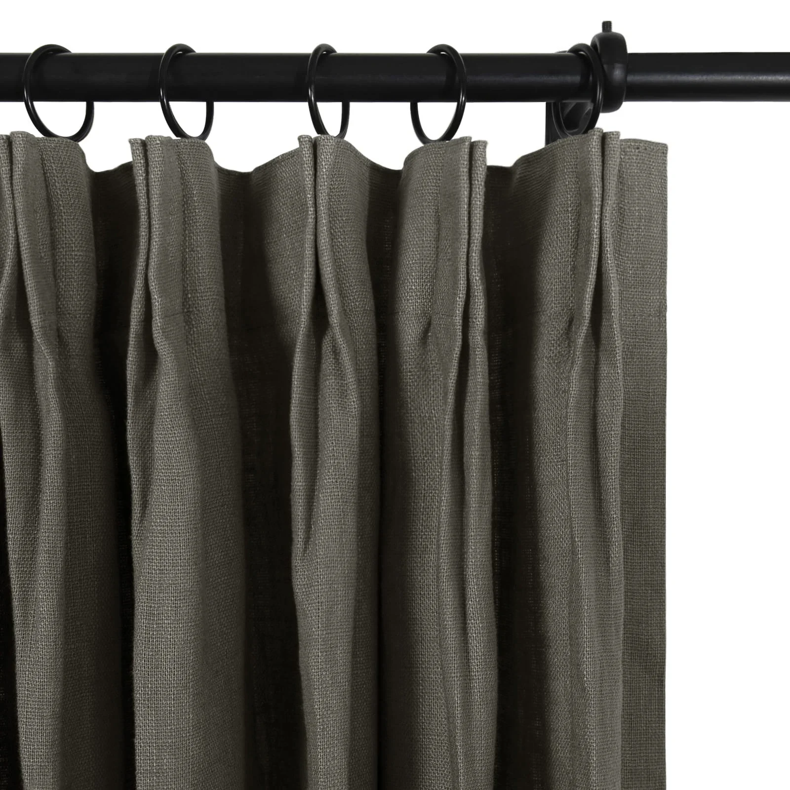Erin Elegant 100% Linen Curtain Pleated - Image 23