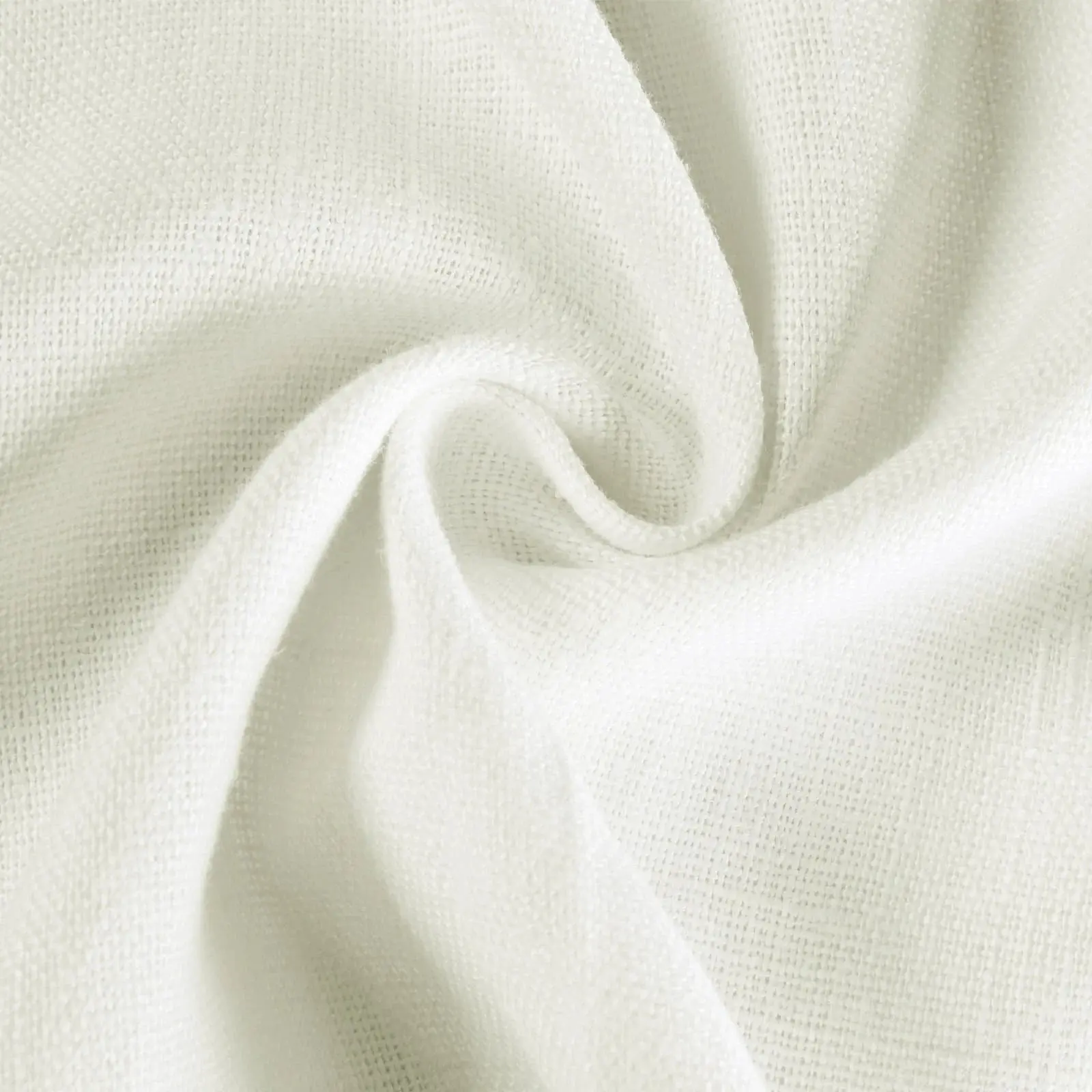 Erin Heavyweight 100% Linen Curtains Soft Top - Image 20