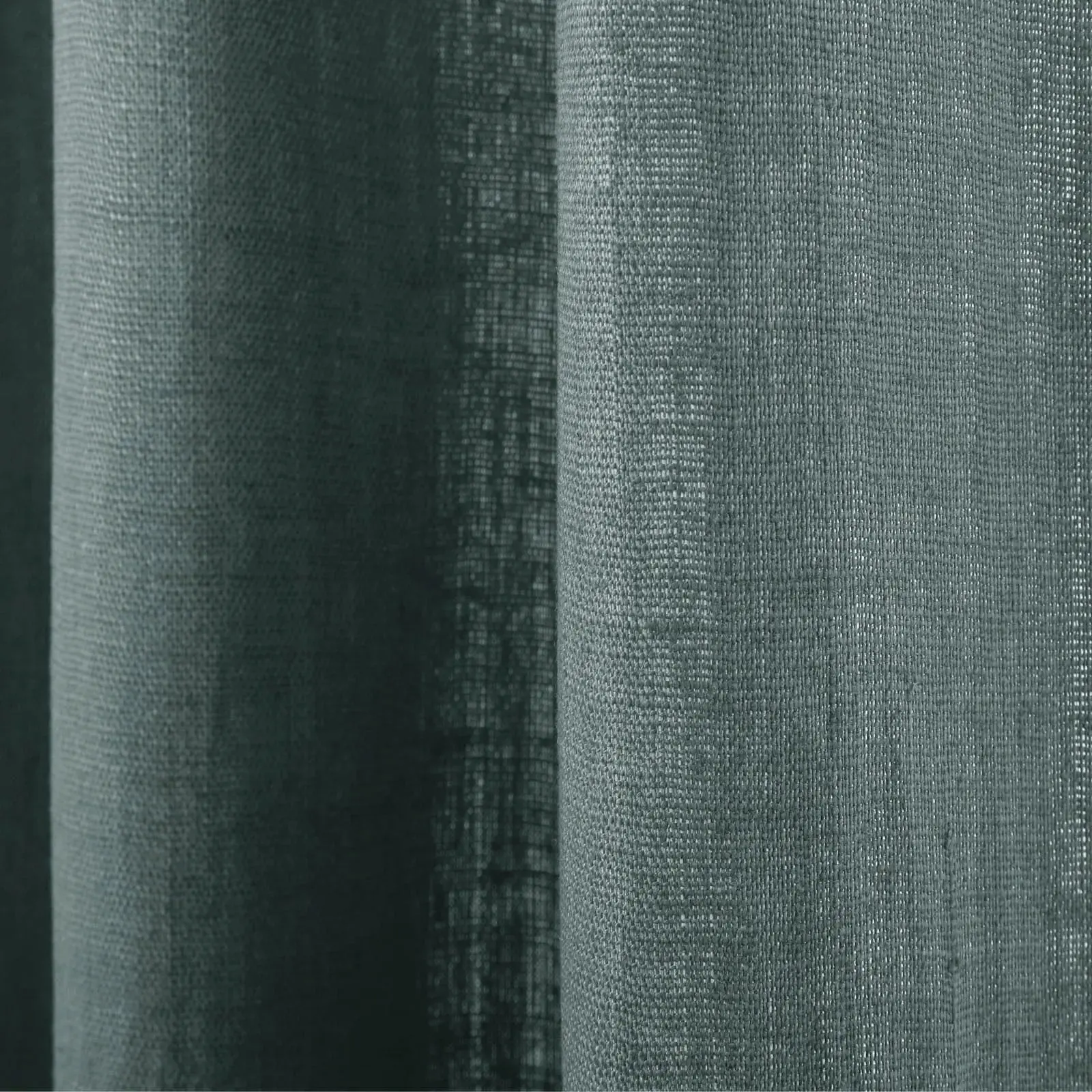 Erin Heavyweight 100% Linen Curtains Soft Top - Image 33