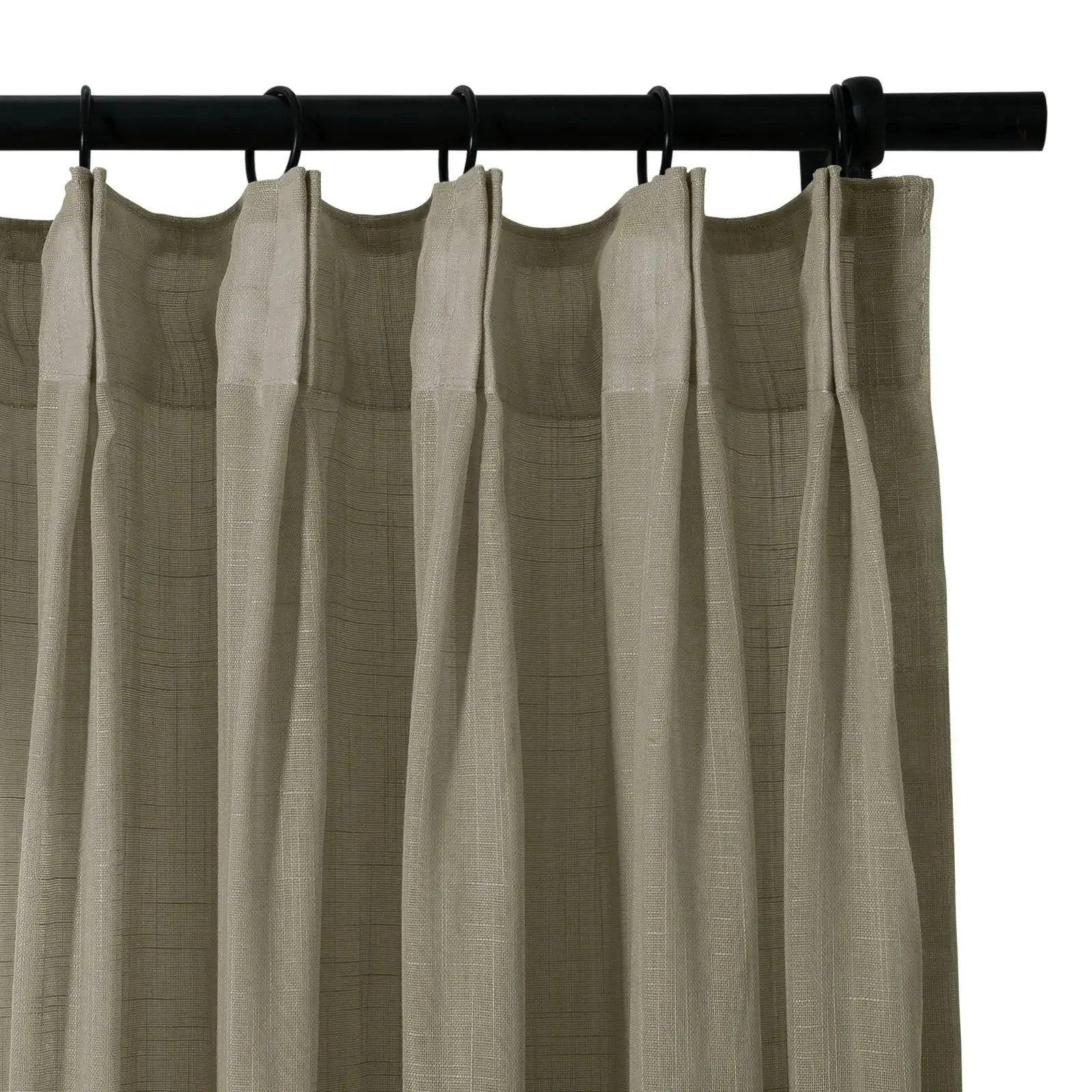 Flynn Ready-Made Lightweight Sheer Curtain Pinch Pleat – Sold as a Pair - Image 19