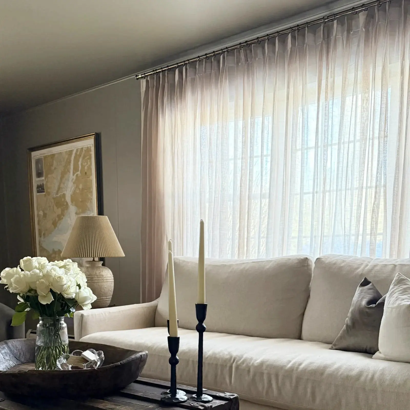 Flynn Ready-Made Lightweight Sheer Curtain Pinch Pleat – Sold as a Pair - Image 7