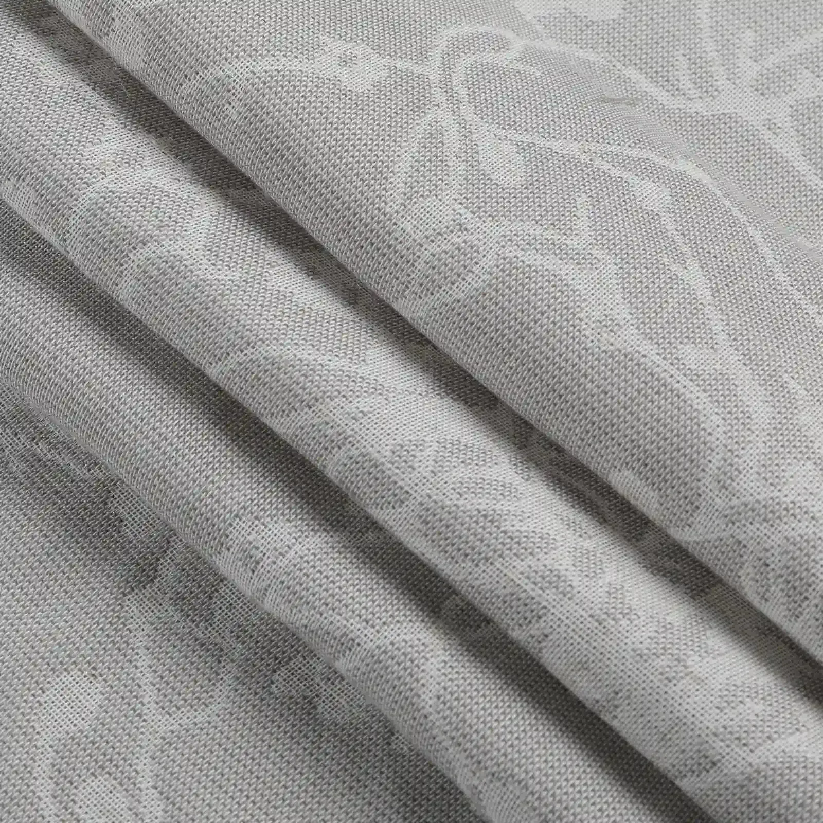 Freya Linen Semi Sheer Jacquard Curtains Pleated - Image 57