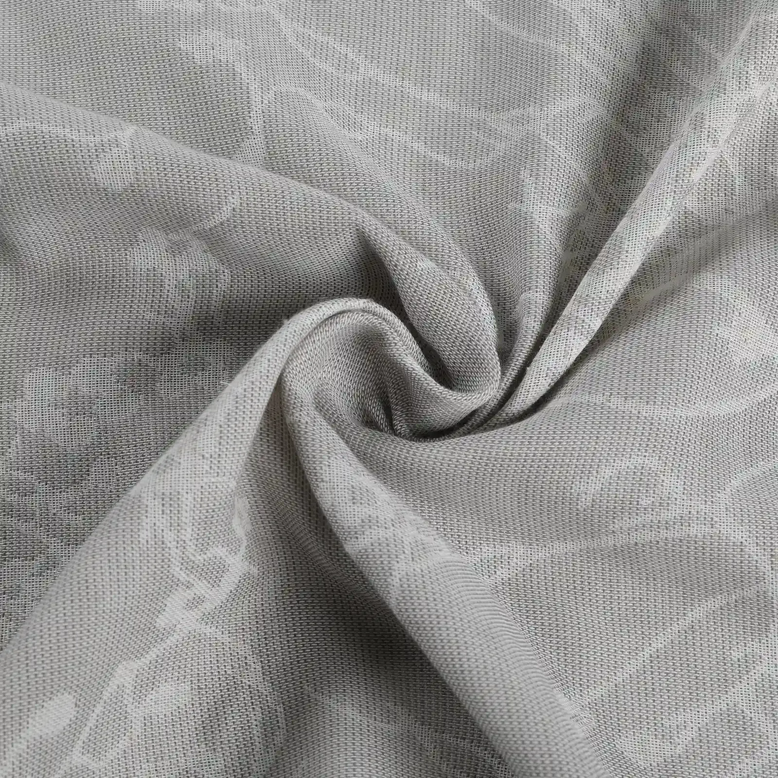Freya Linen Semi Sheer Jacquard Curtains Pleated - Image 58