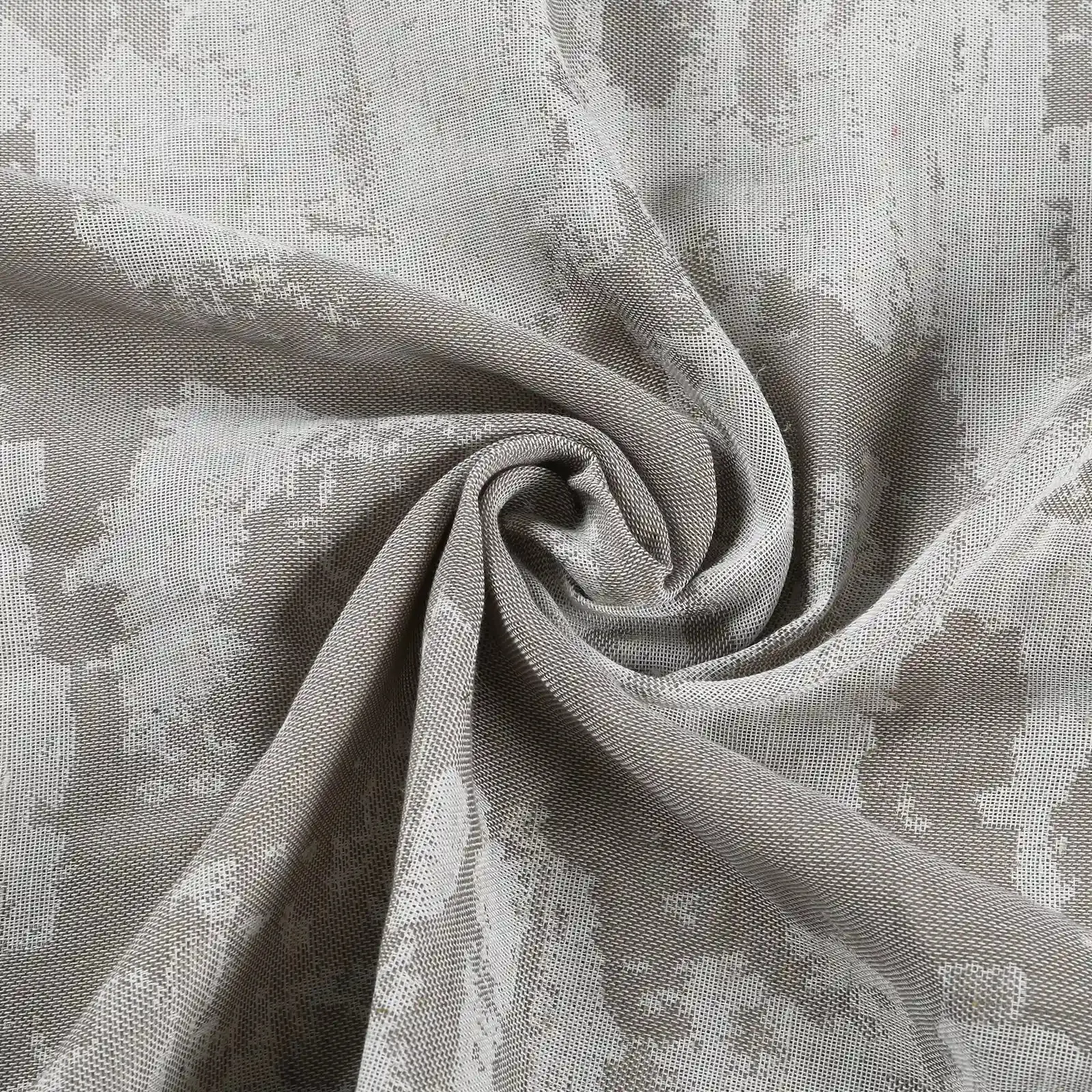 Freya Linen Semi Sheer Jacquard Curtains Pleated - Image 64