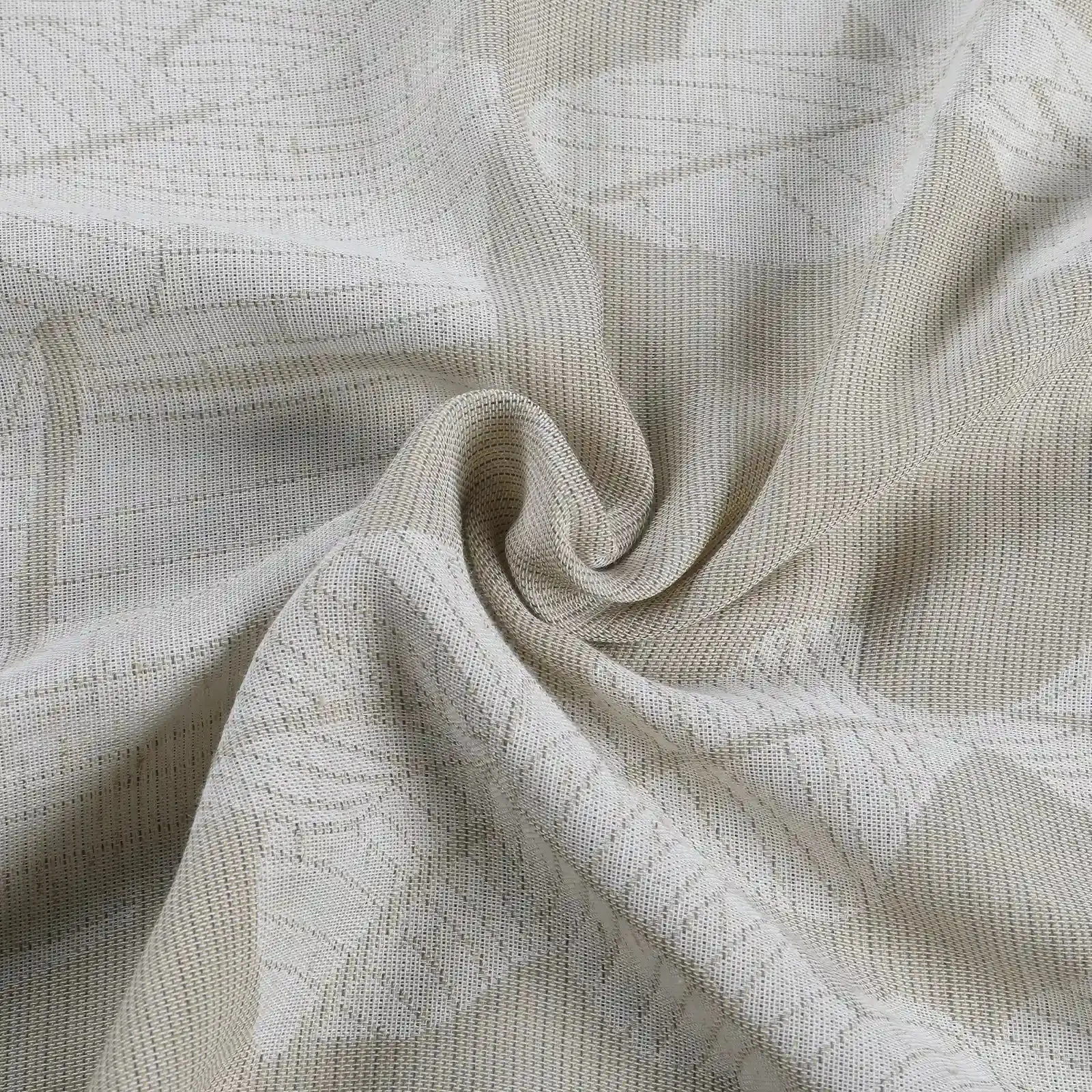 Freya Linen Semi Sheer Jacquard Curtains Pleated - Image 70