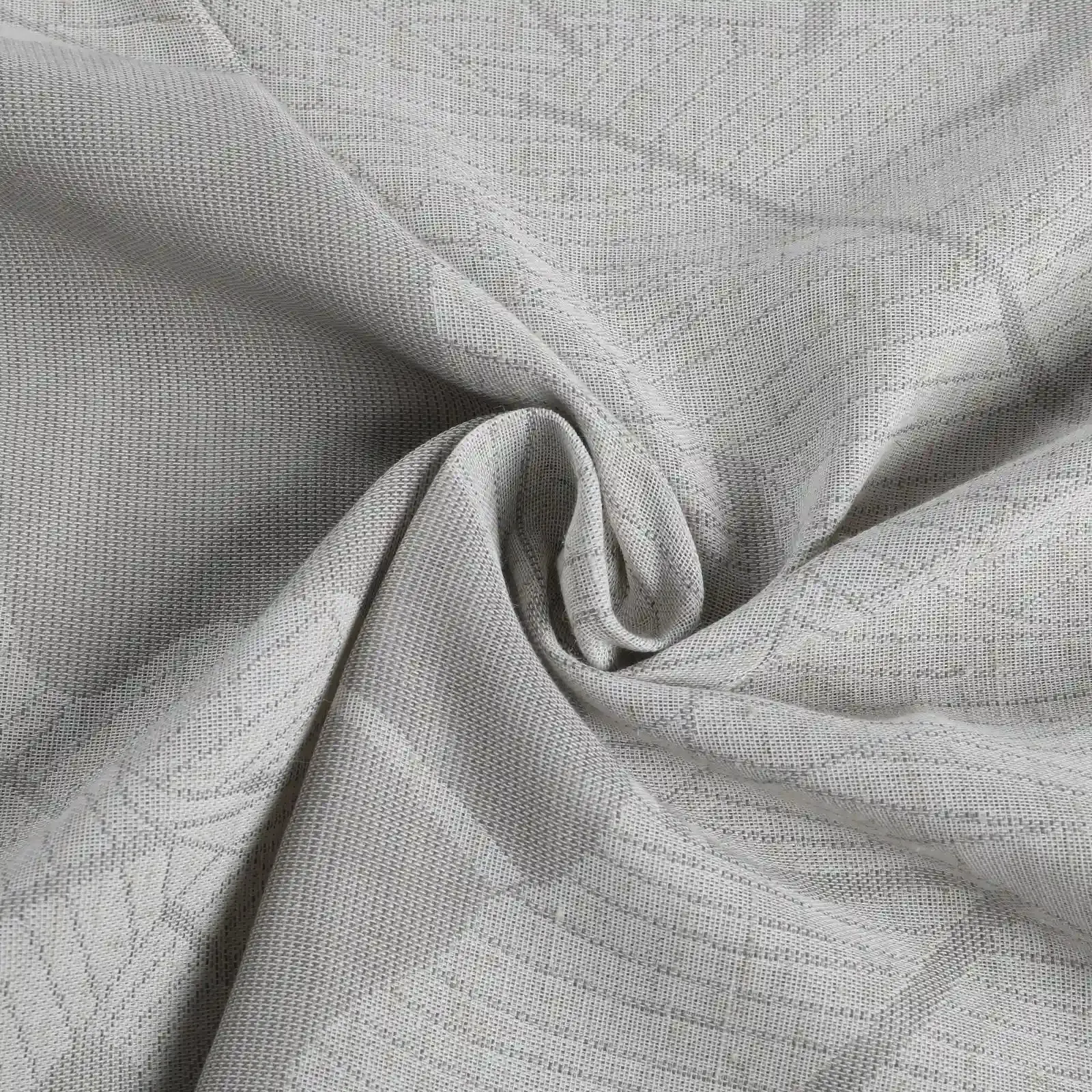 Freya Linen Semi Sheer Jacquard Curtains Pleated - Image 72