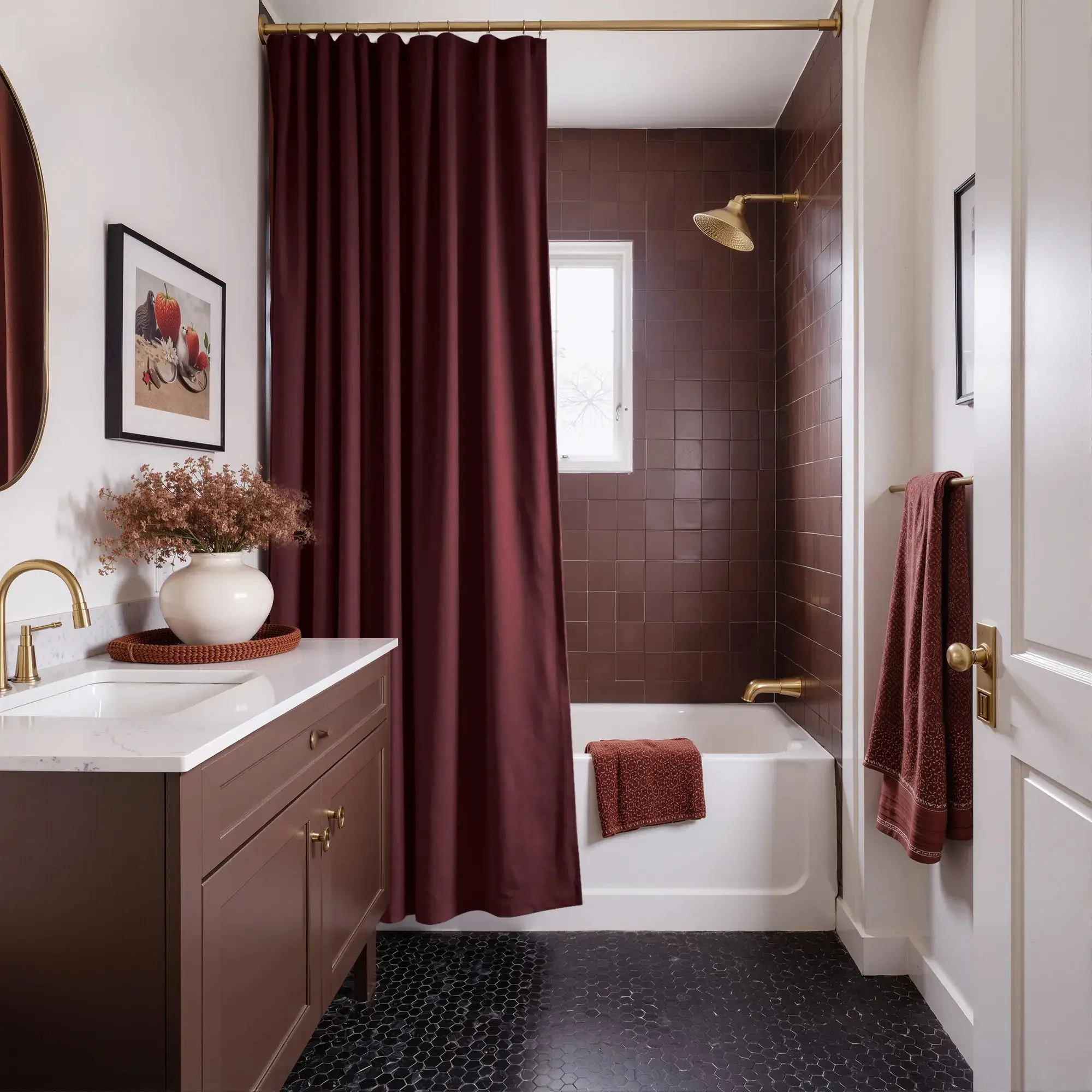 Heck Solid Waterproof Shower Curtain - Image 27