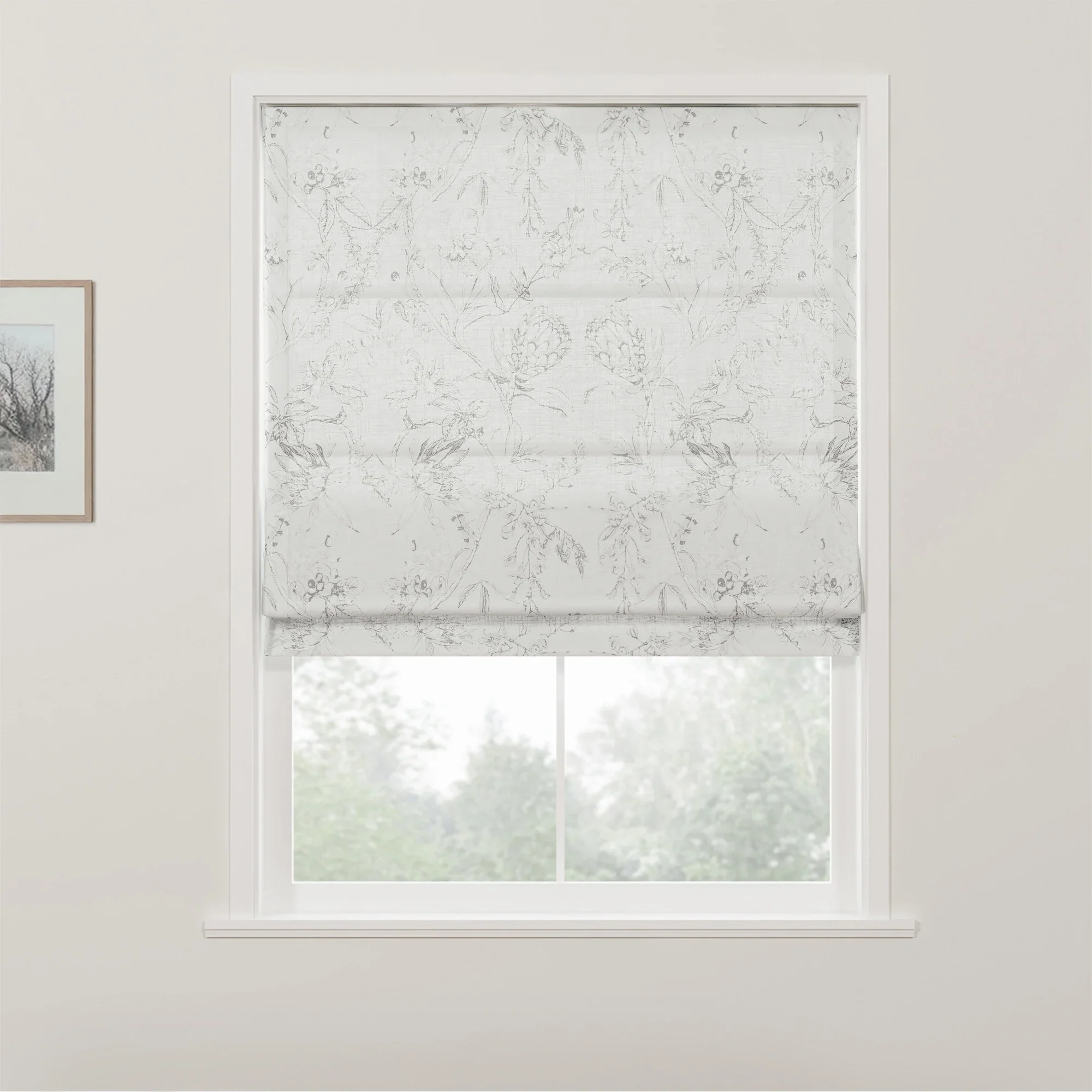Holly Botanical Boho Roman Shade Cordless - Image 15
