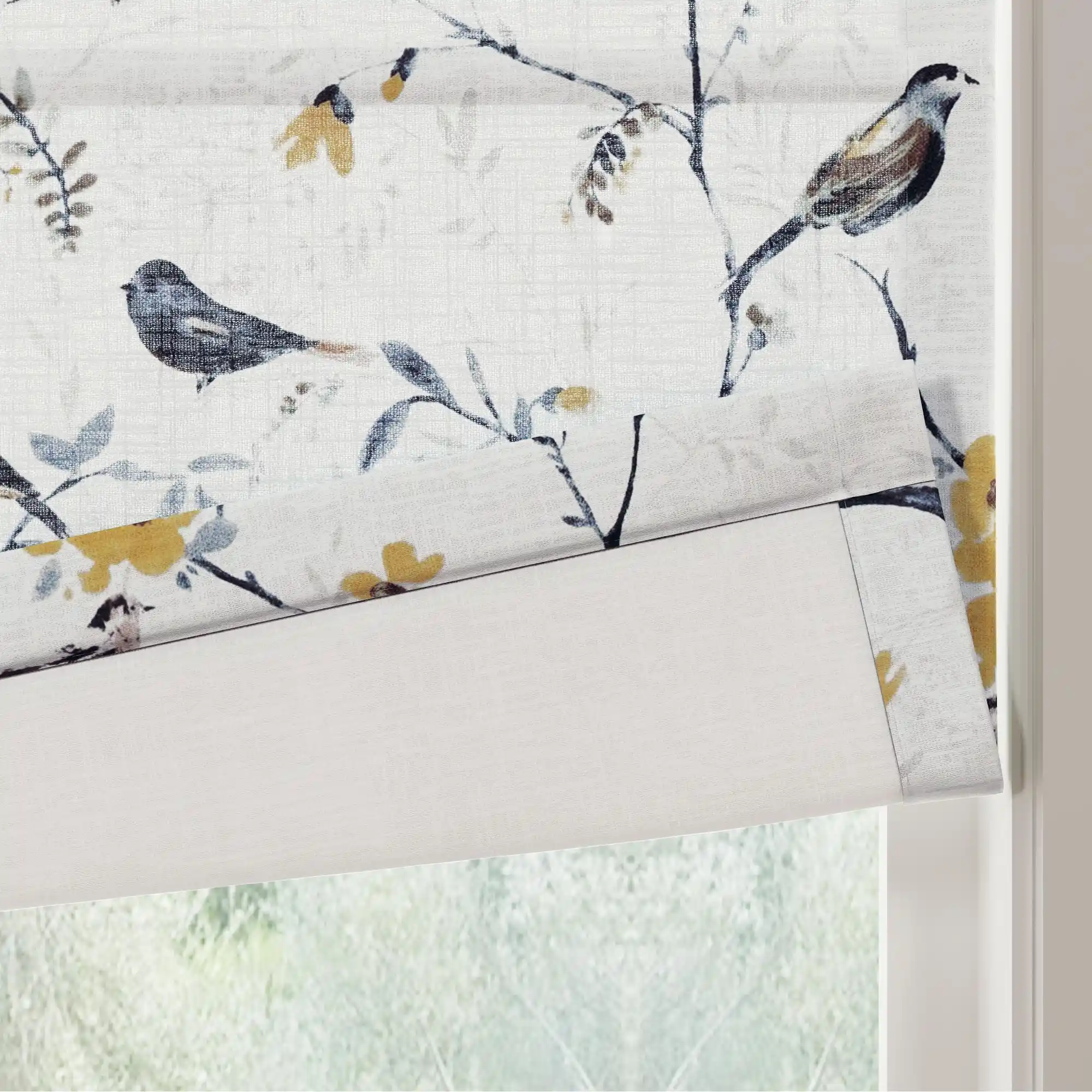 Holly Botanical Boho Roman Shade Cordless - Image 23