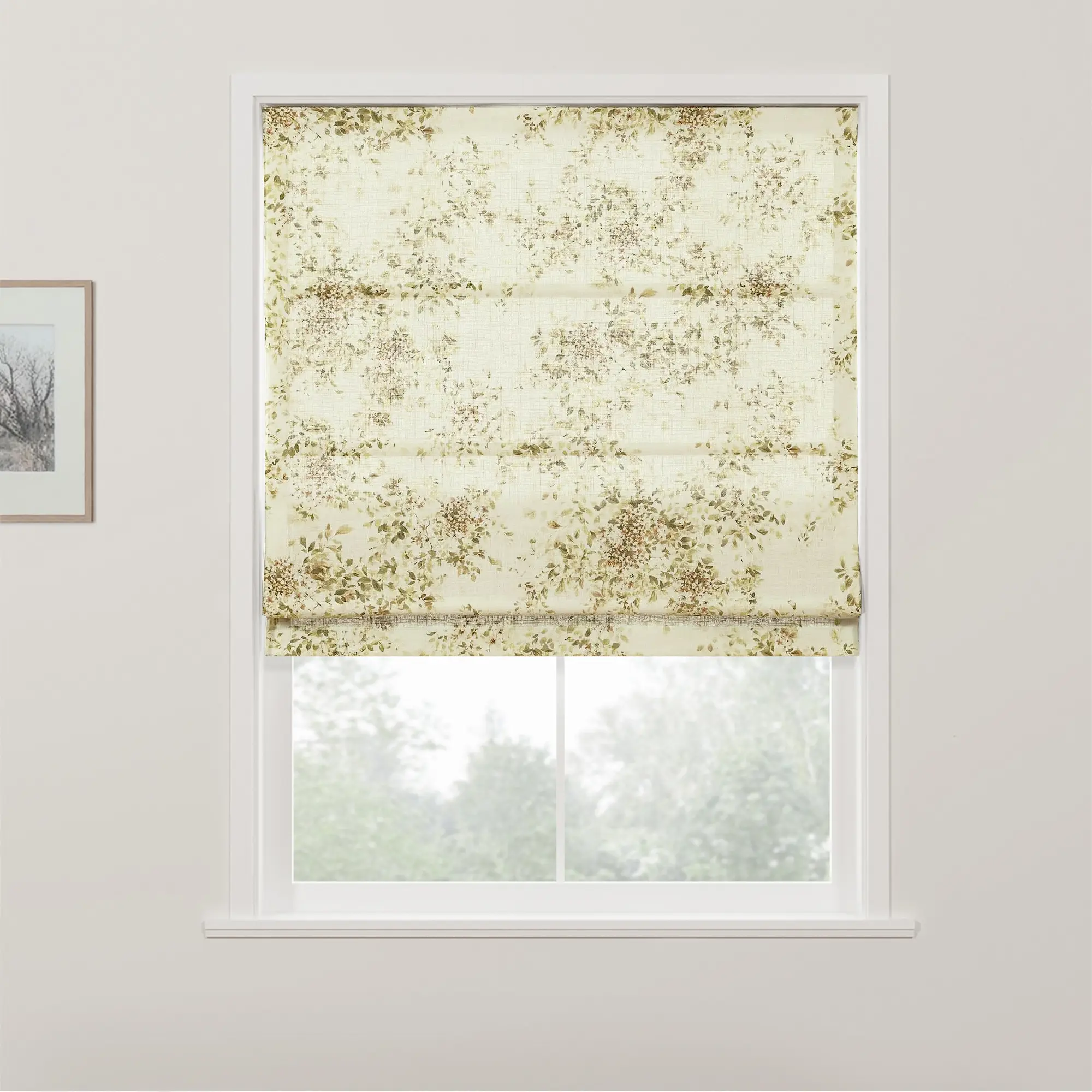Holly Botanical Boho Roman Shade Cordless - Image 33