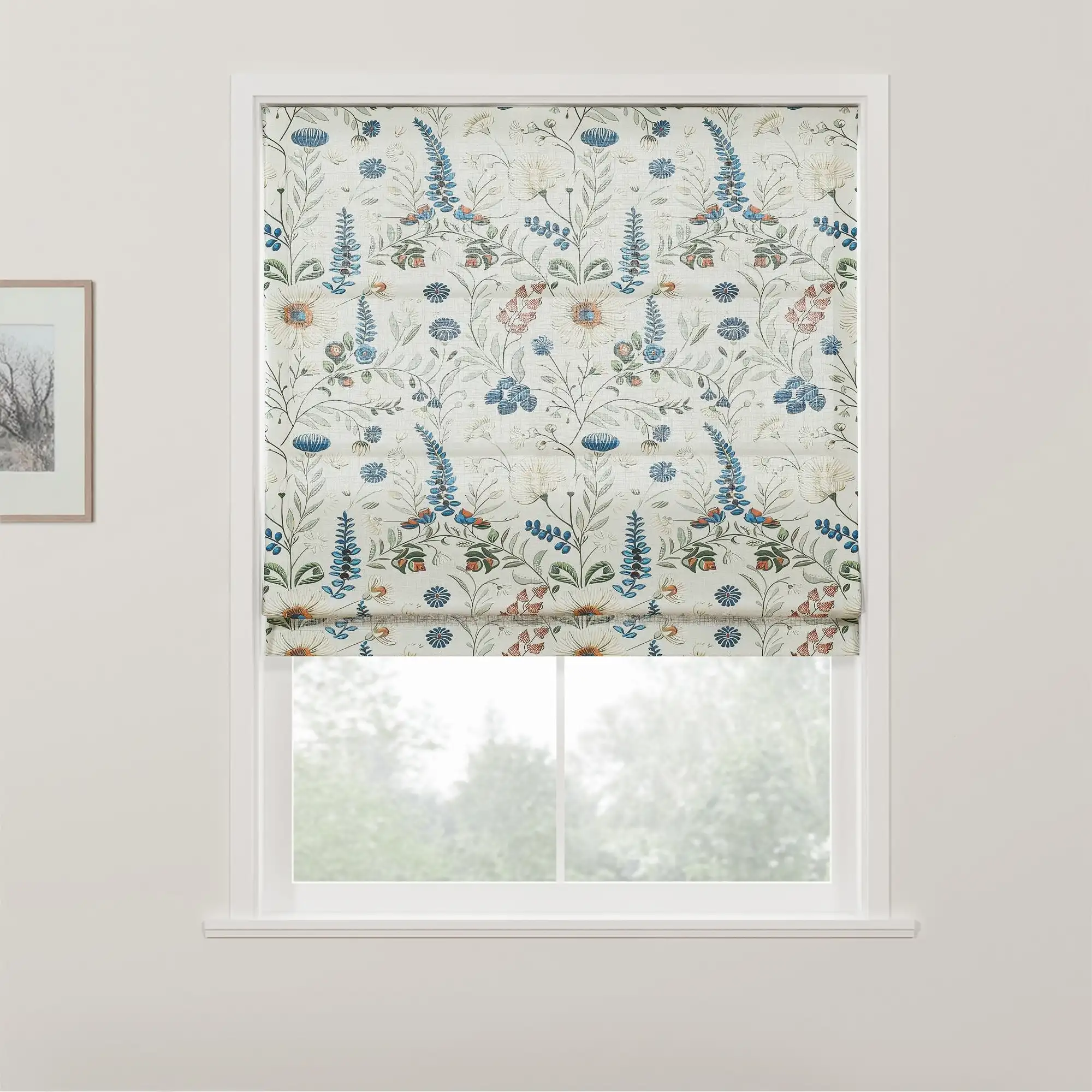 Holly Botanical Boho Roman Shade Cordless - Image 45