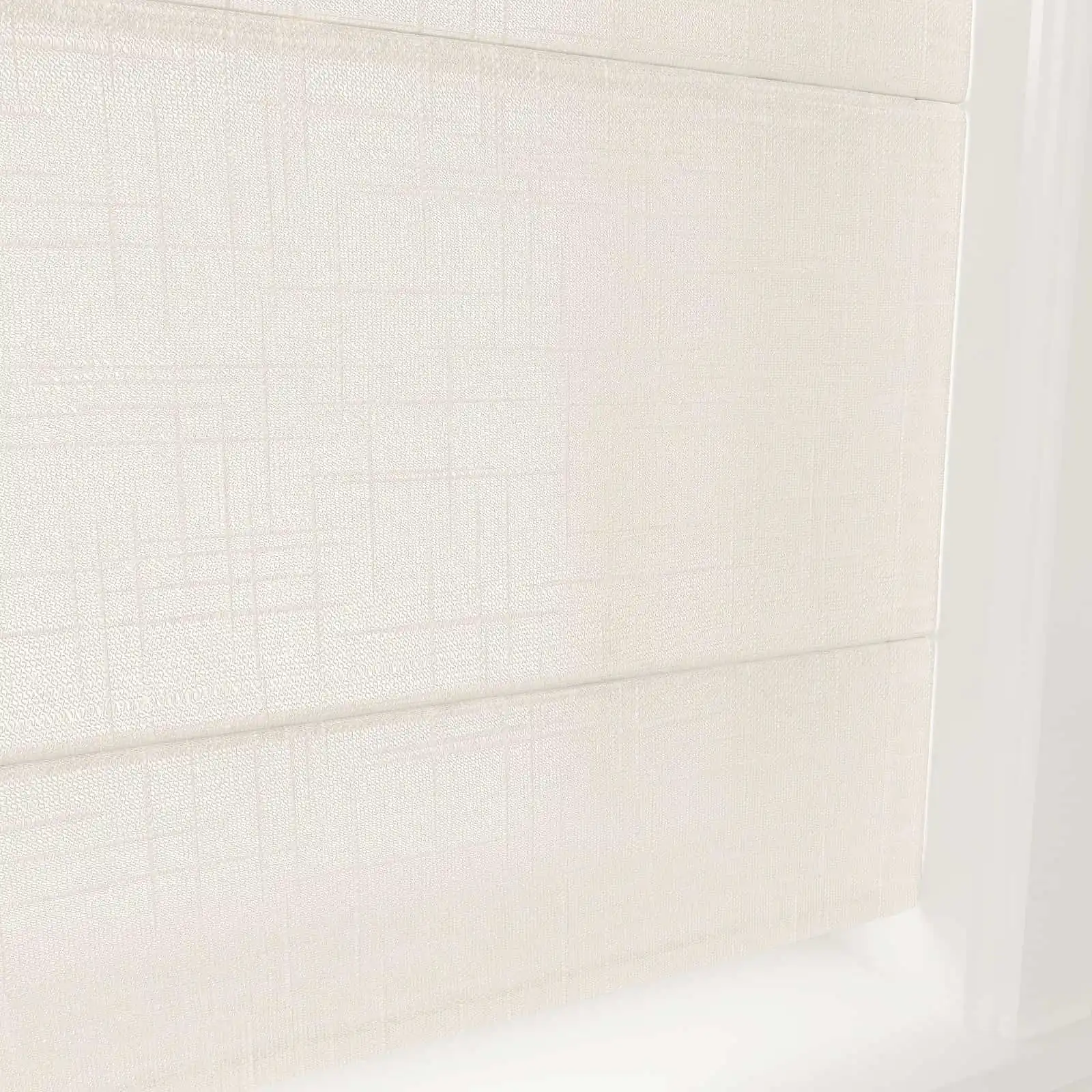 Ian Linen Back Slat Roman Shades Cordless - Image 8