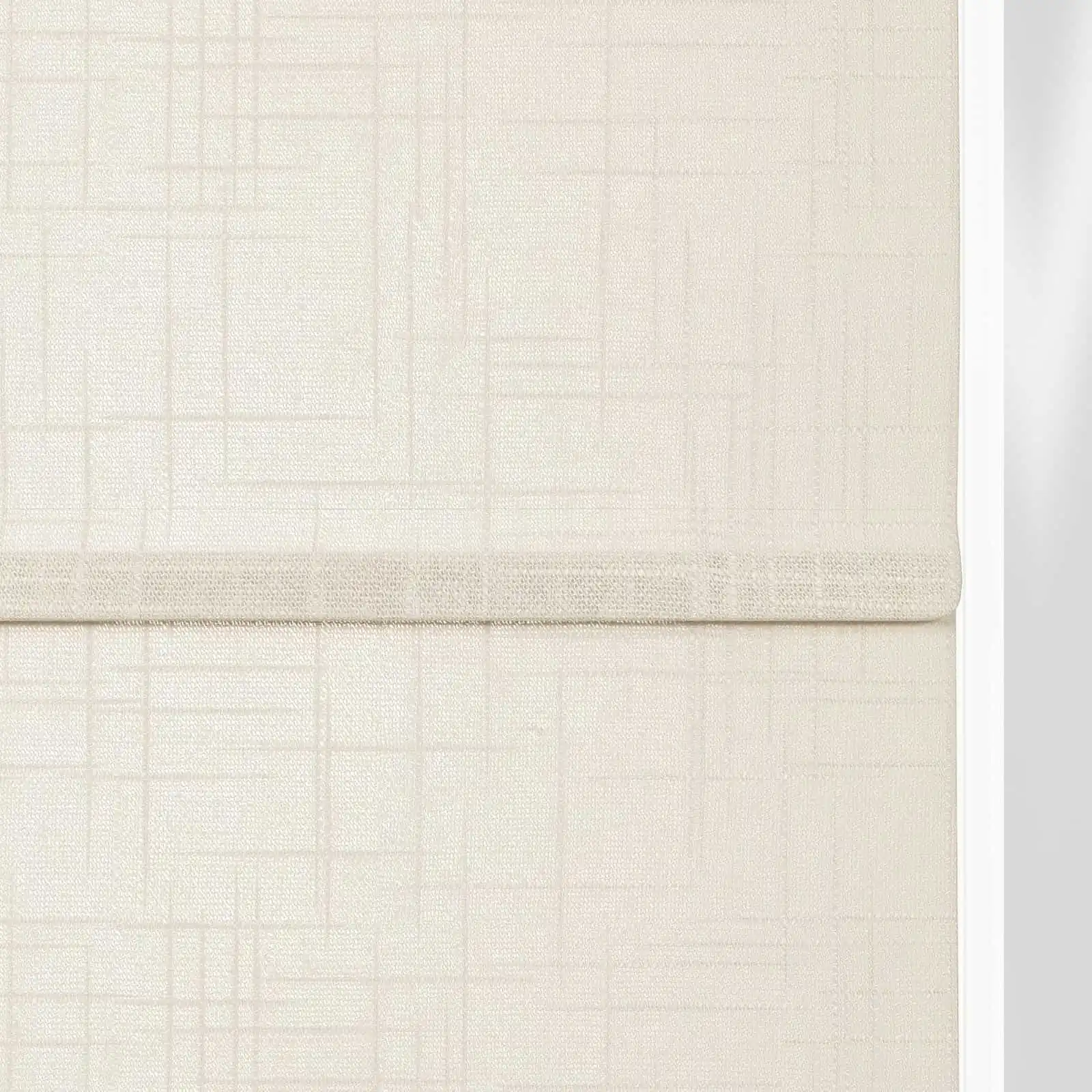 Ian Linen Zebra Roman Blind Cord Lift - Image 8