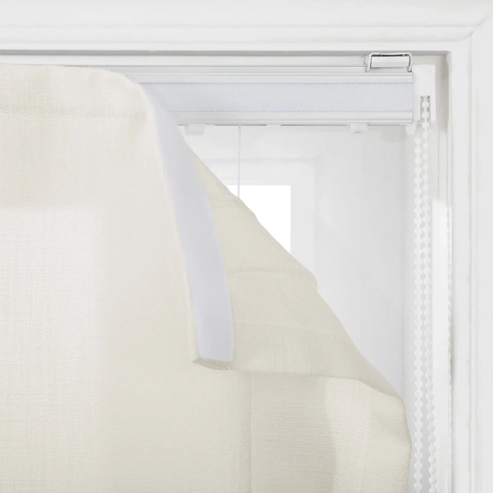 Isabella Cotton Tulip Roman Shade Cord Lift - Image 2