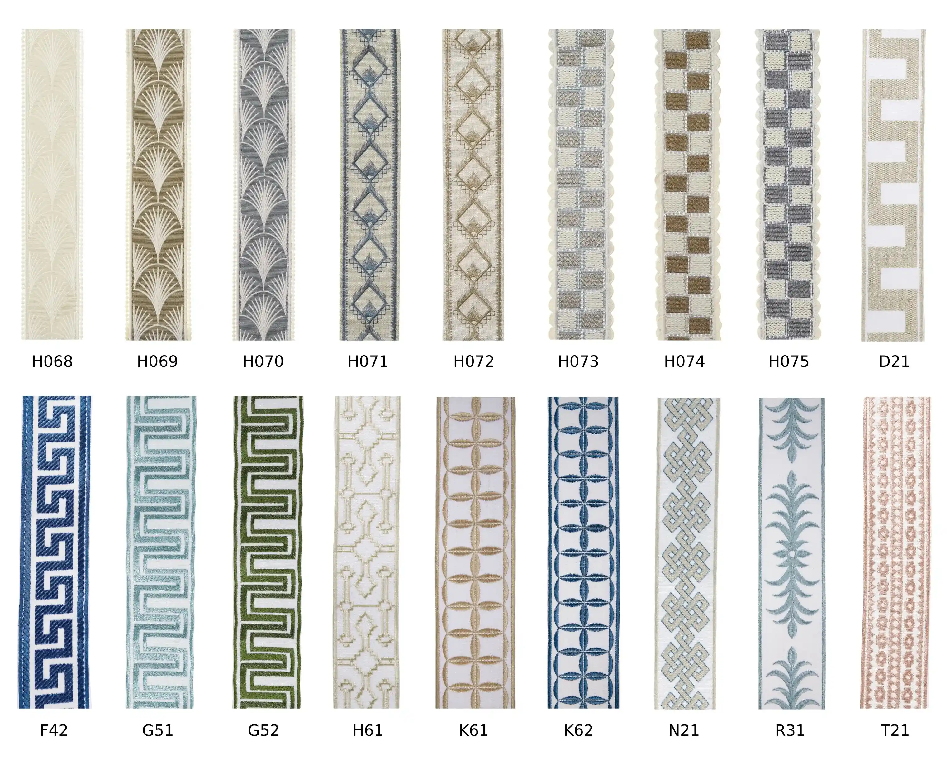 Jana Cordless Roman Shades 100% Cotton Striped - Image 11
