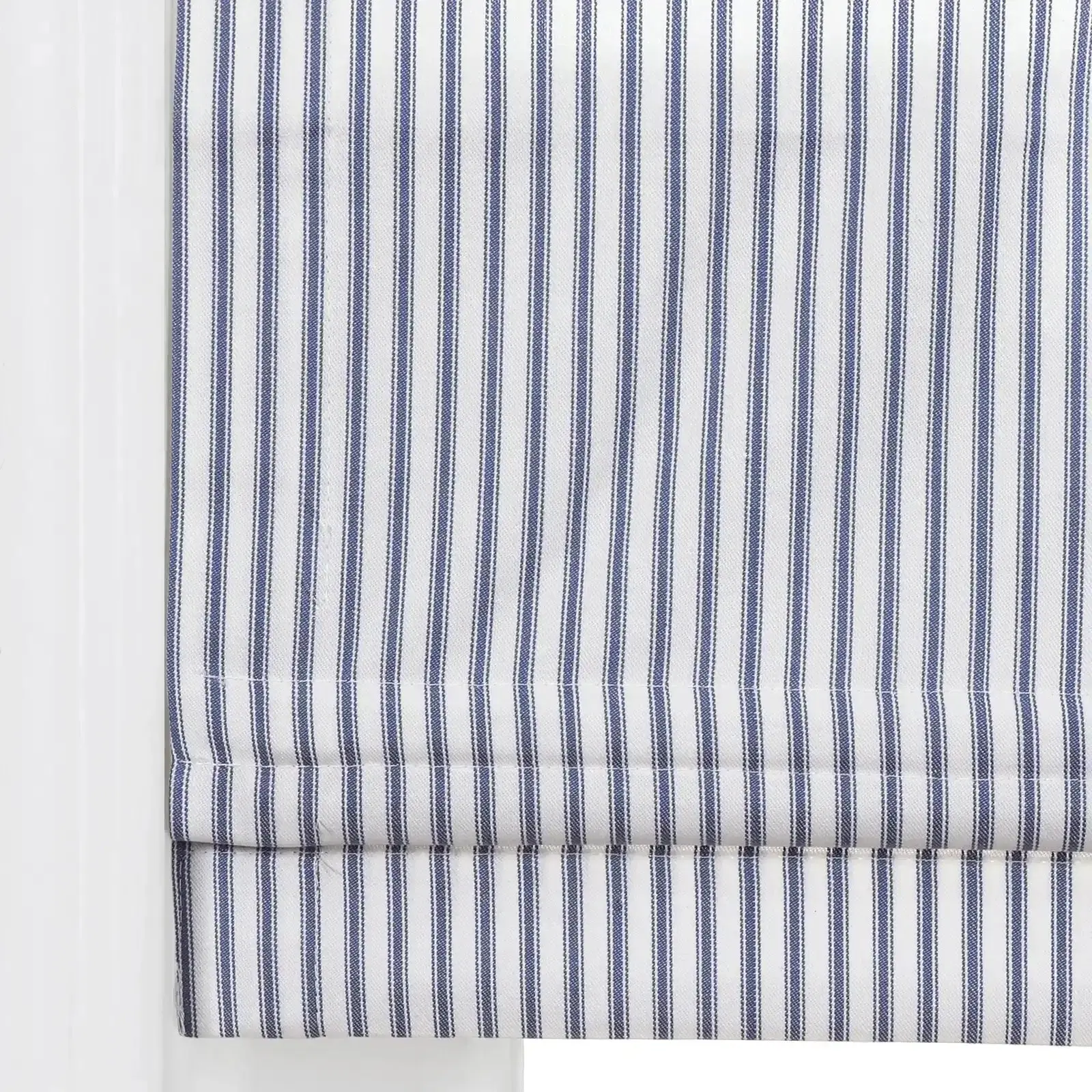 Jana Cordless Roman Shades 100% Cotton Striped - Image 19