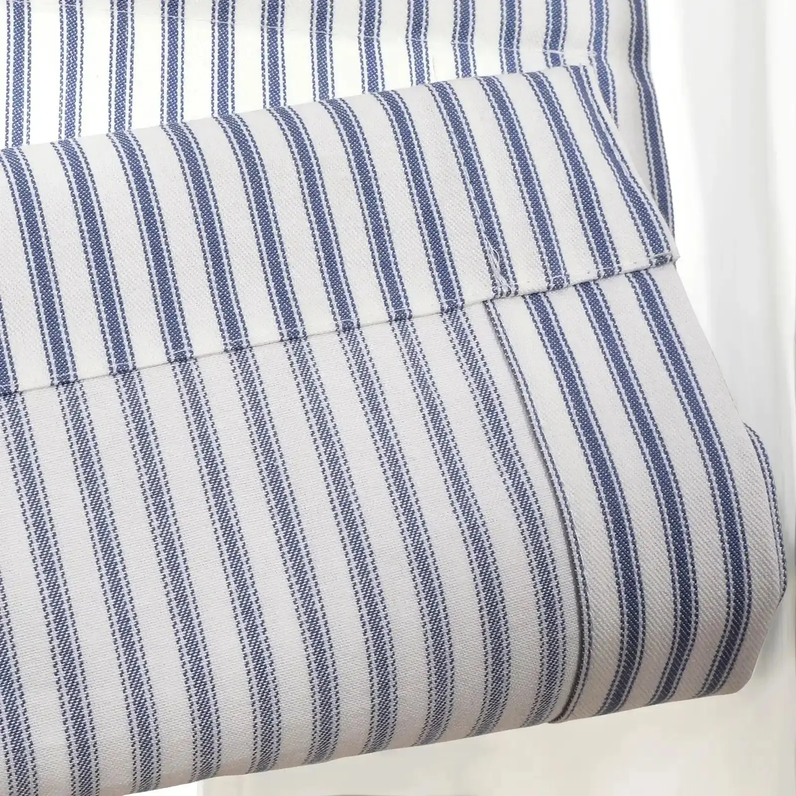 Jana Cordless Roman Shades 100% Cotton Striped - Image 21