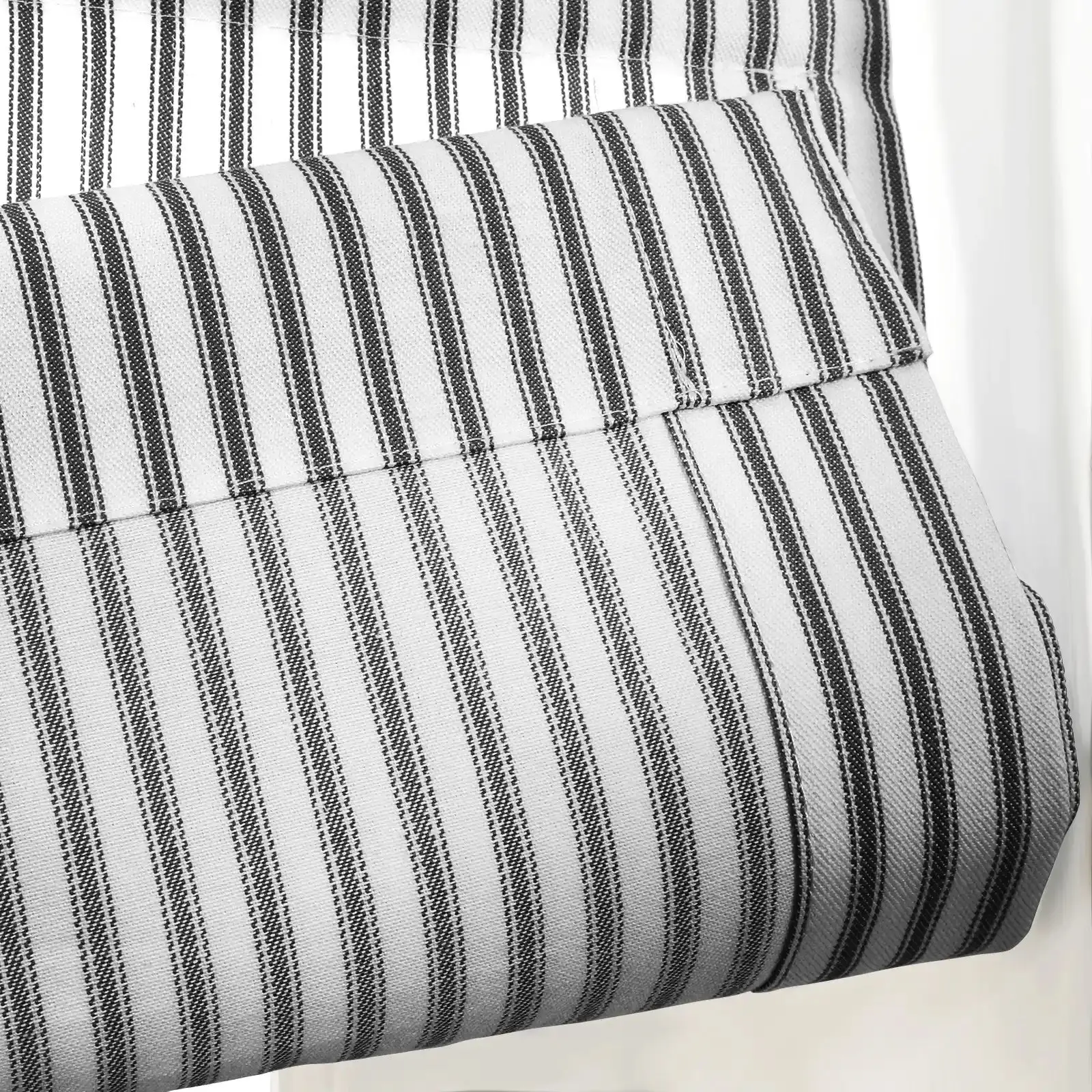 Jana Cordless Roman Shades 100% Cotton Striped Plus Size - Image 27