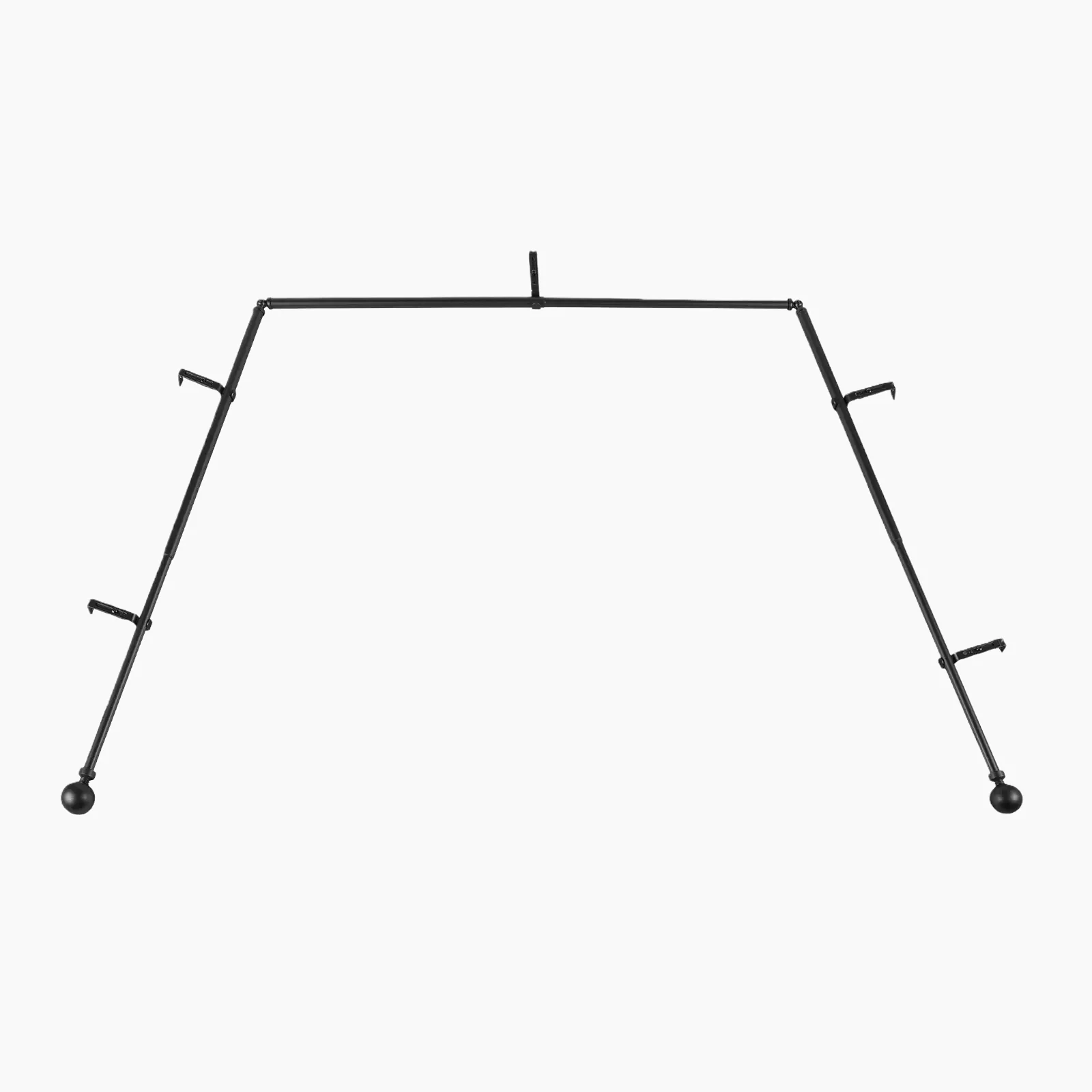 Jaylon Bay Window Curtain Rods 59-106 Inches Length