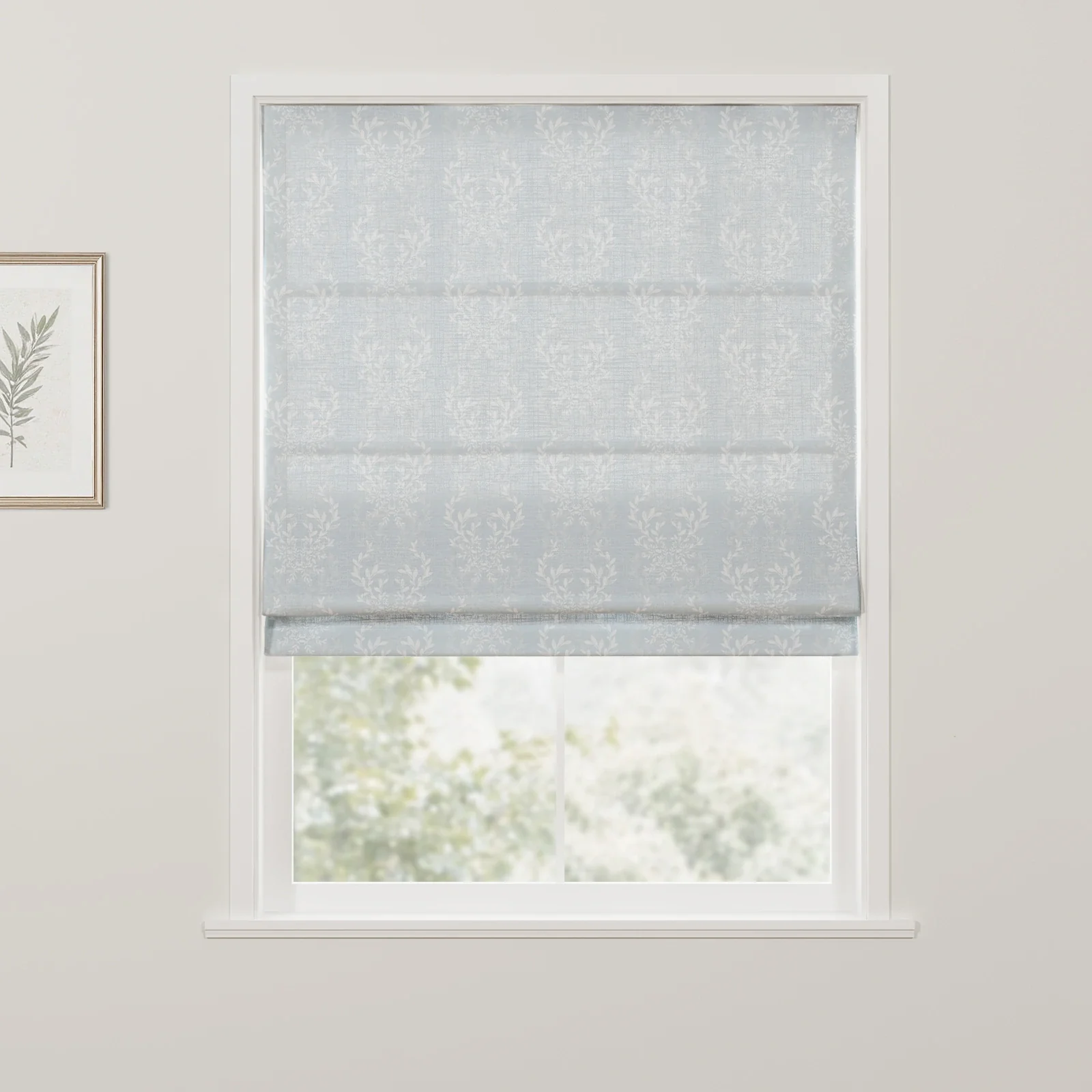 Kate Frost Cotton Roman Shade Cordless - Image 5