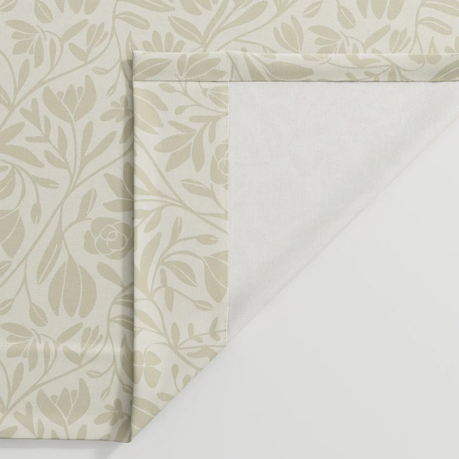 Kate Frost Pattern Cotton Drapery Pleated - Image 13